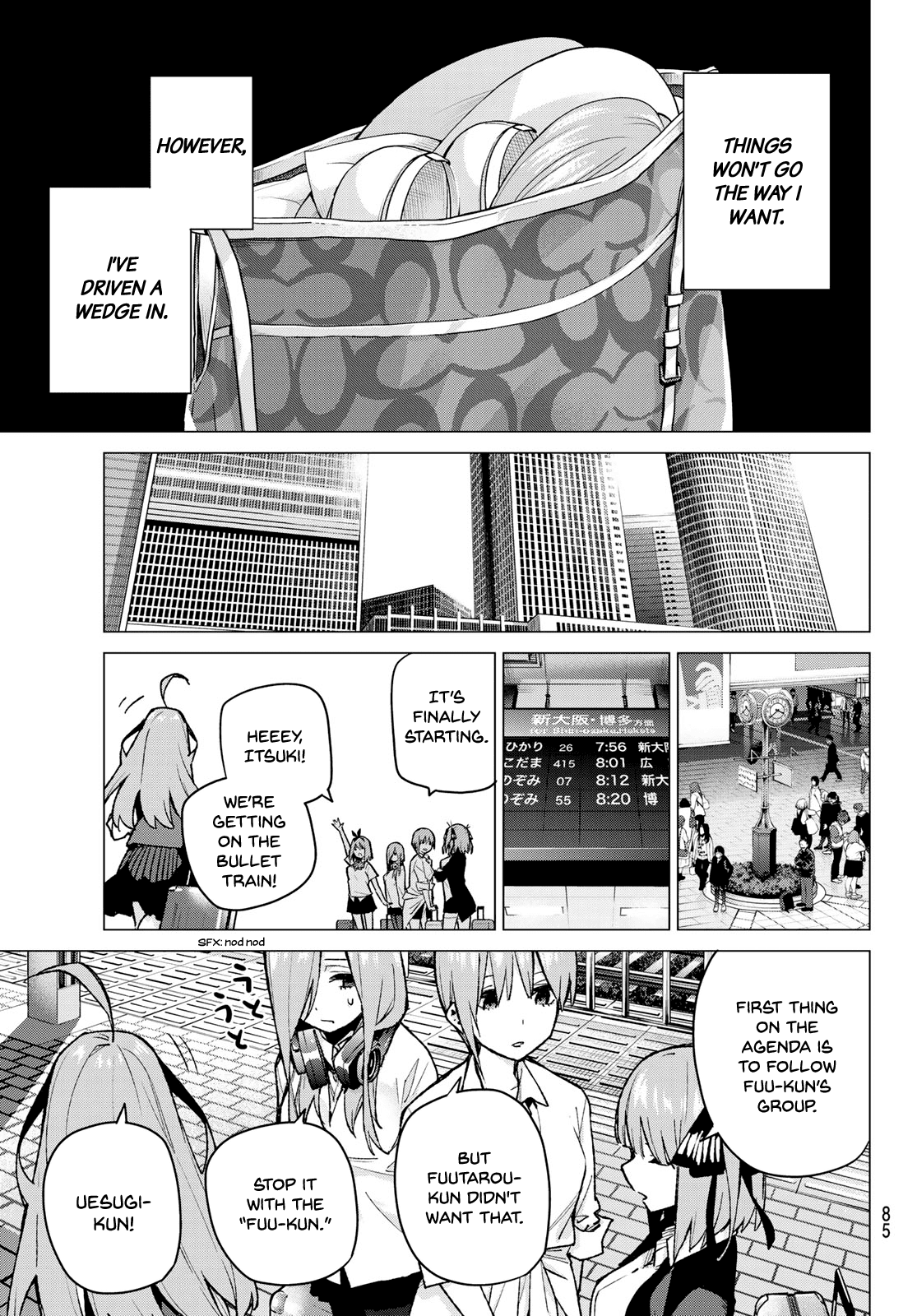 Go-Toubun no Hanayome Chapter 79 page 18 - Chapter 79: Sisters’ War - Second Battle