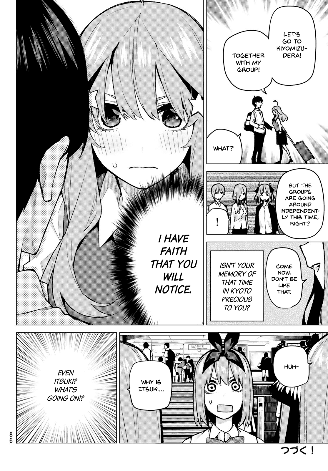 Go-Toubun no Hanayome Chapter 79 page 19 - Chapter 79: Sisters’ War - Second Battle