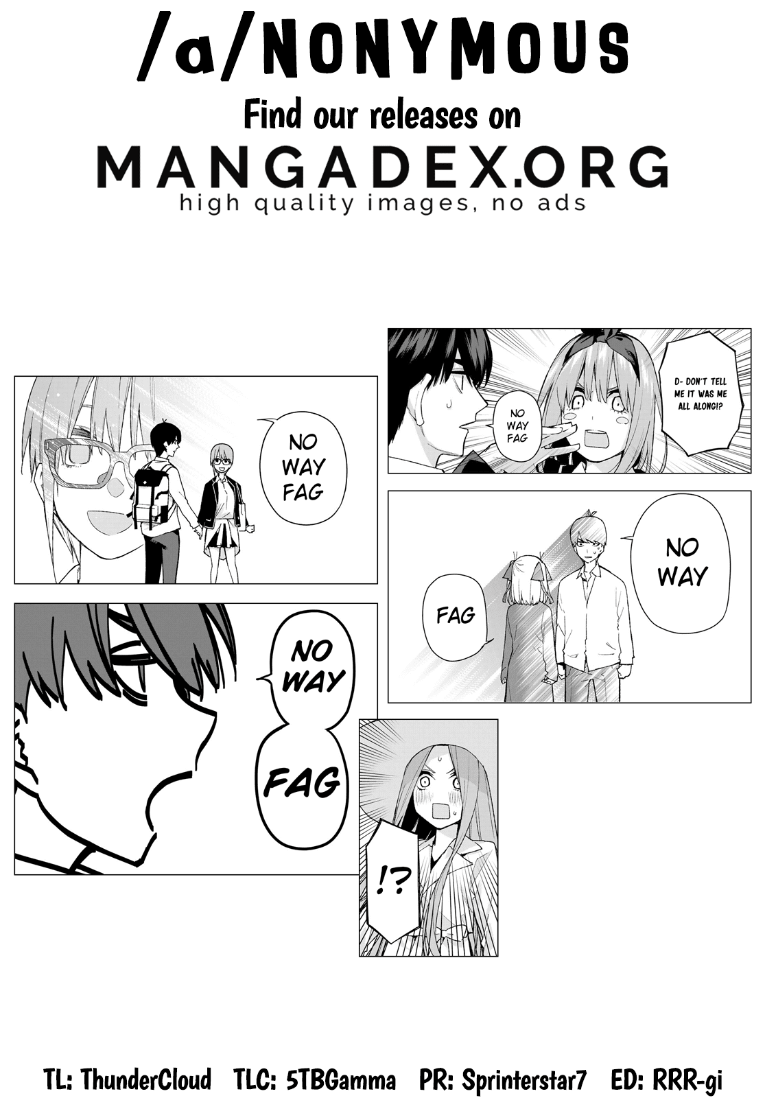 Go-Toubun no Hanayome Chapter 79 page 20 - Chapter 79: Sisters’ War - Second Battle