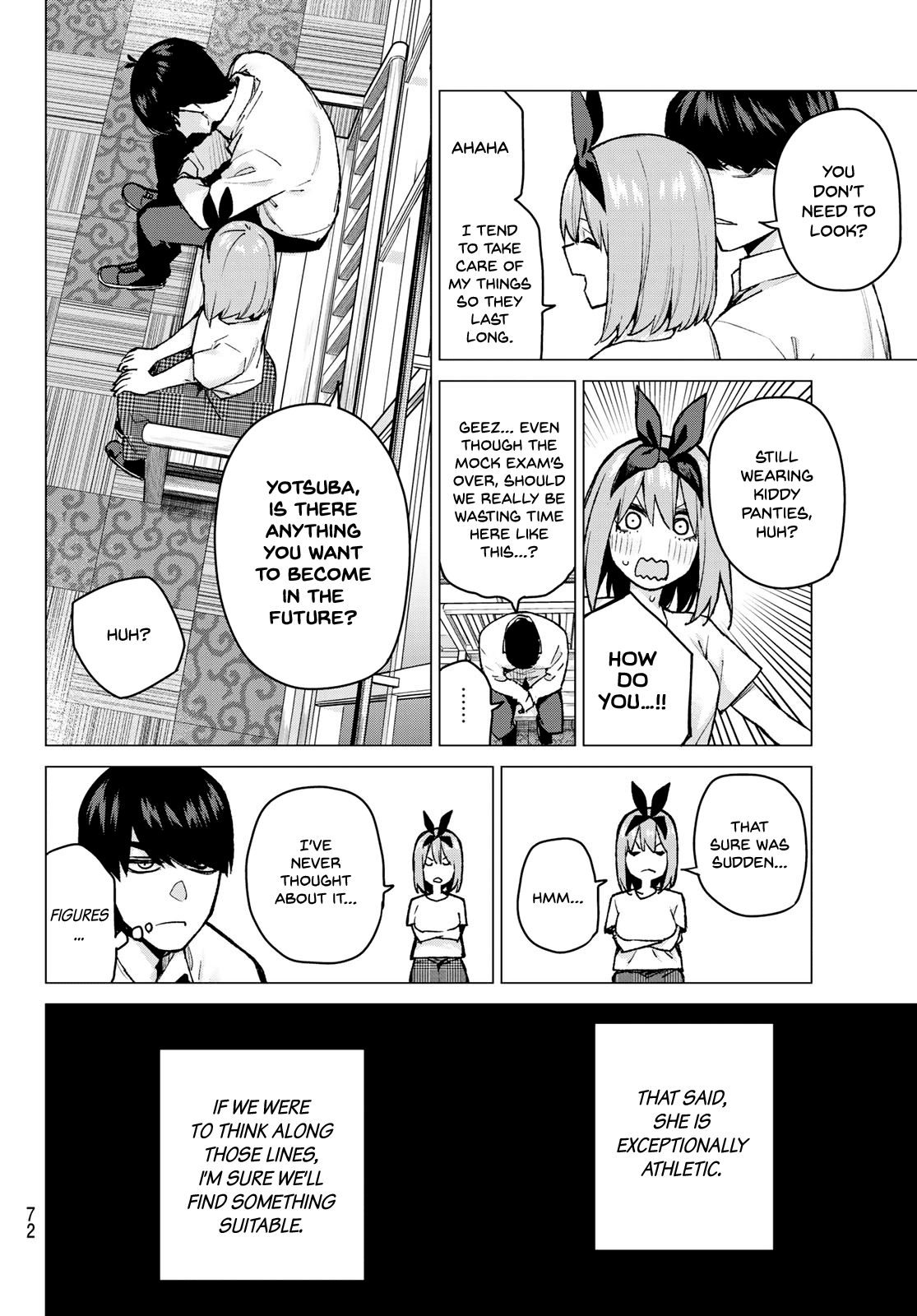Go-Toubun no Hanayome Chapter 79 page 6 - Chapter 79: Sisters’ War - Second Battle