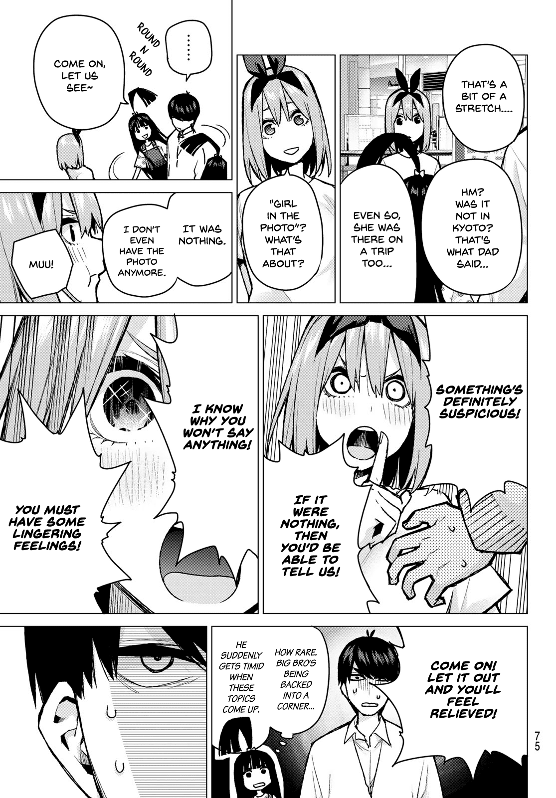 Go-Toubun no Hanayome Chapter 79 page 9 - Chapter 79: Sisters’ War - Second Battle