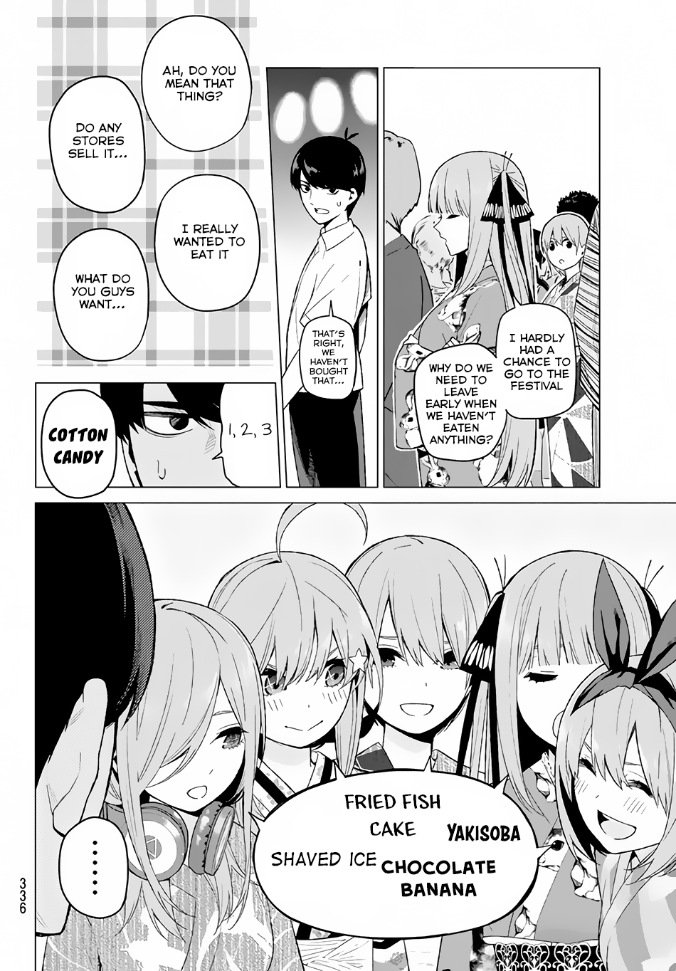Go-Toubun no Hanayome Chapter 8 page 10 - Chapter 8: Today is Holiday (2)