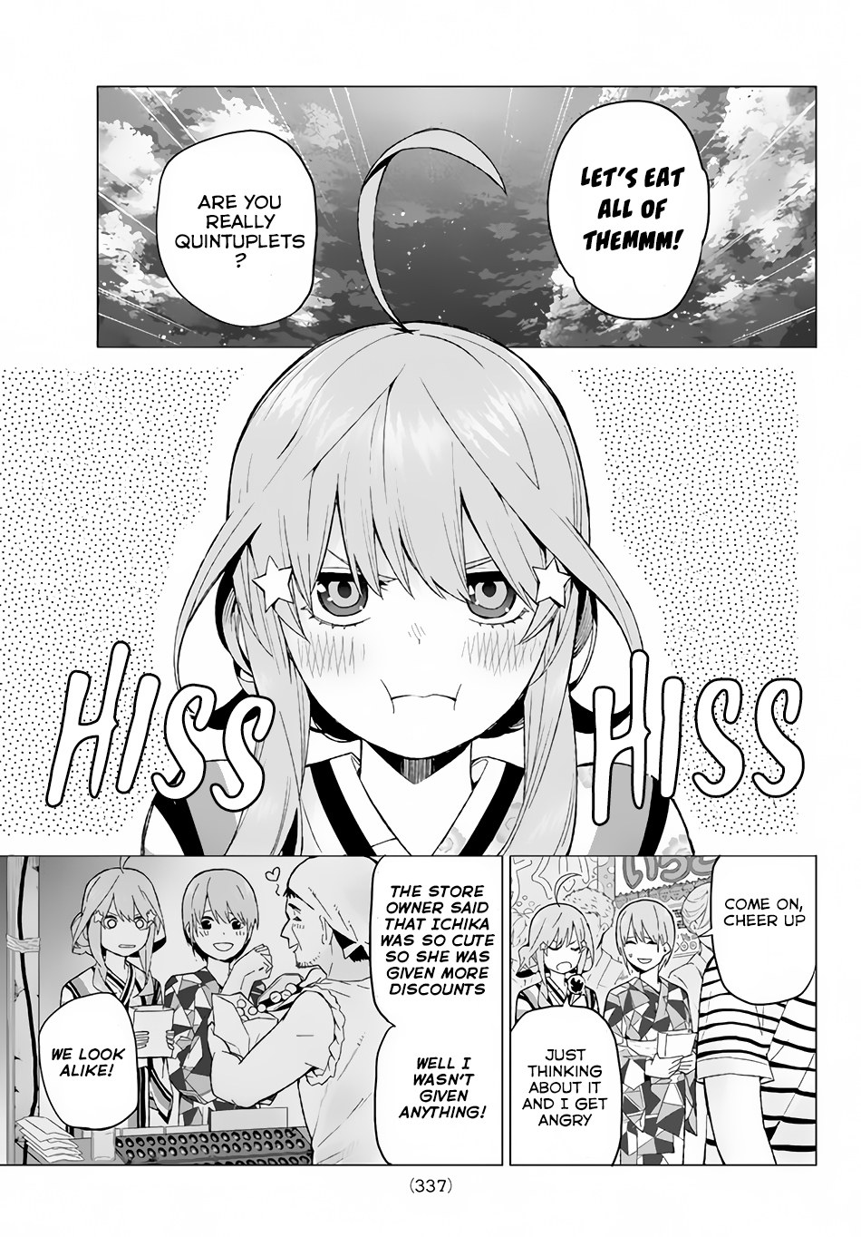 Go-Toubun no Hanayome Chapter 8 page 11 - Chapter 8: Today is Holiday (2)