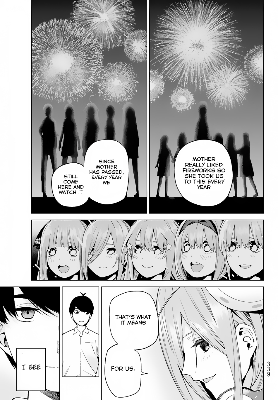 Go-Toubun no Hanayome Chapter 8 page 13 - Chapter 8: Today is Holiday (2)