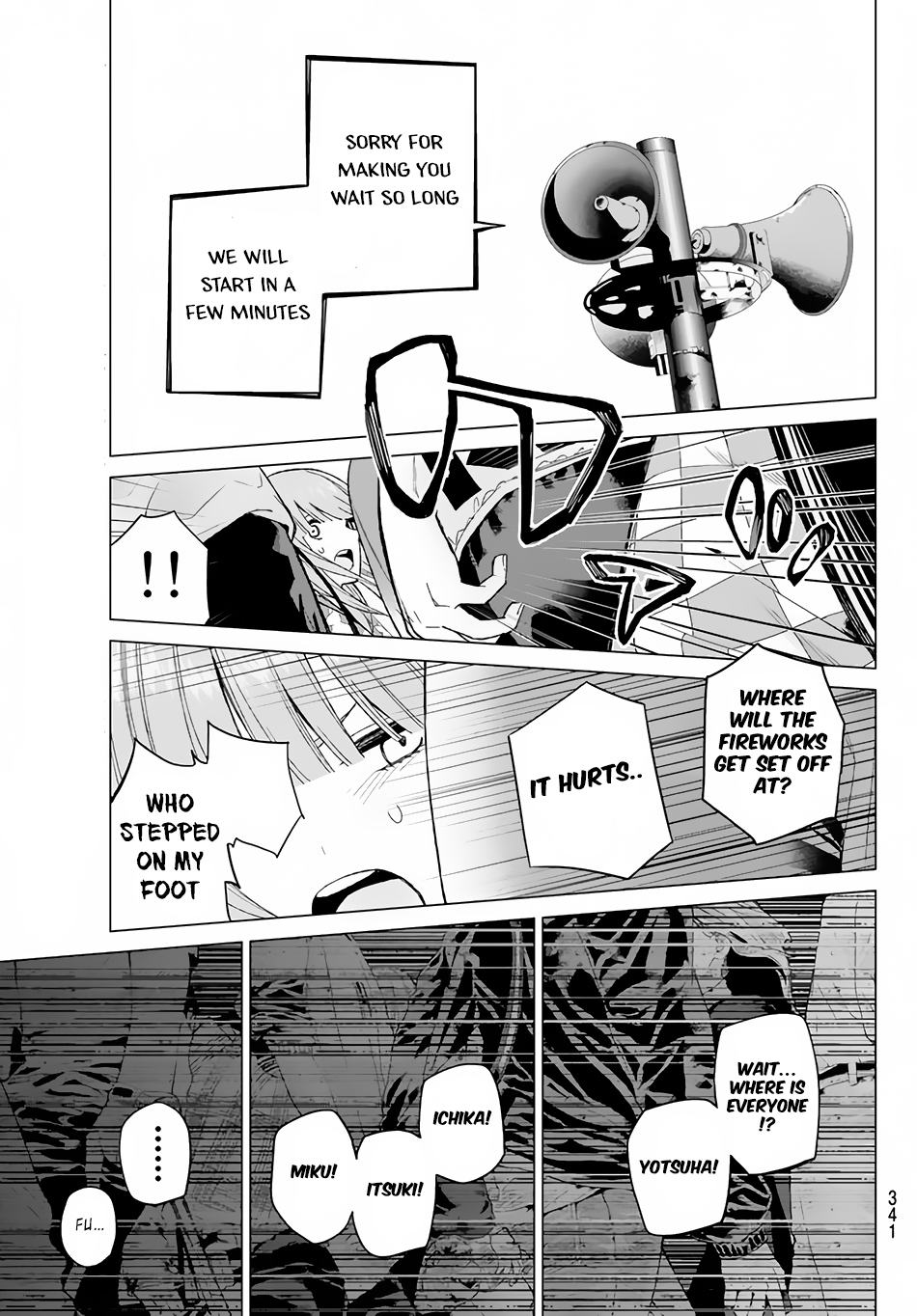 Go-Toubun no Hanayome Chapter 8 page 15 - Chapter 8: Today is Holiday (2)