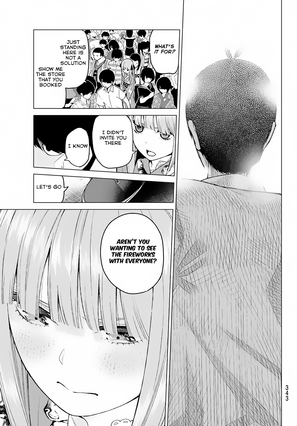 Go-Toubun no Hanayome Chapter 8 page 17 - Chapter 8: Today is Holiday (2)