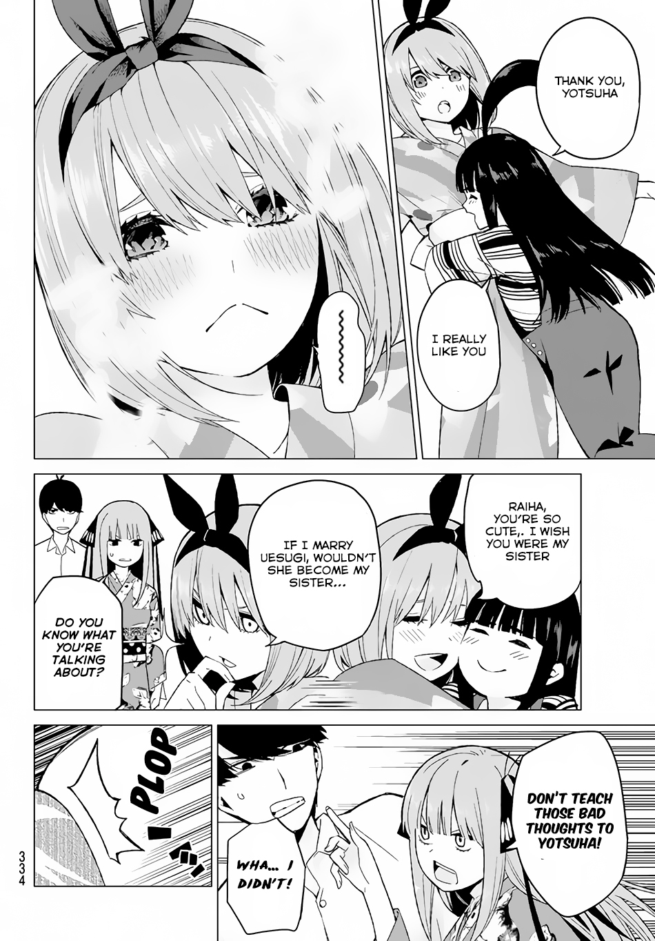 Go-Toubun no Hanayome Chapter 8 page 8 - Chapter 8: Today is Holiday (2)