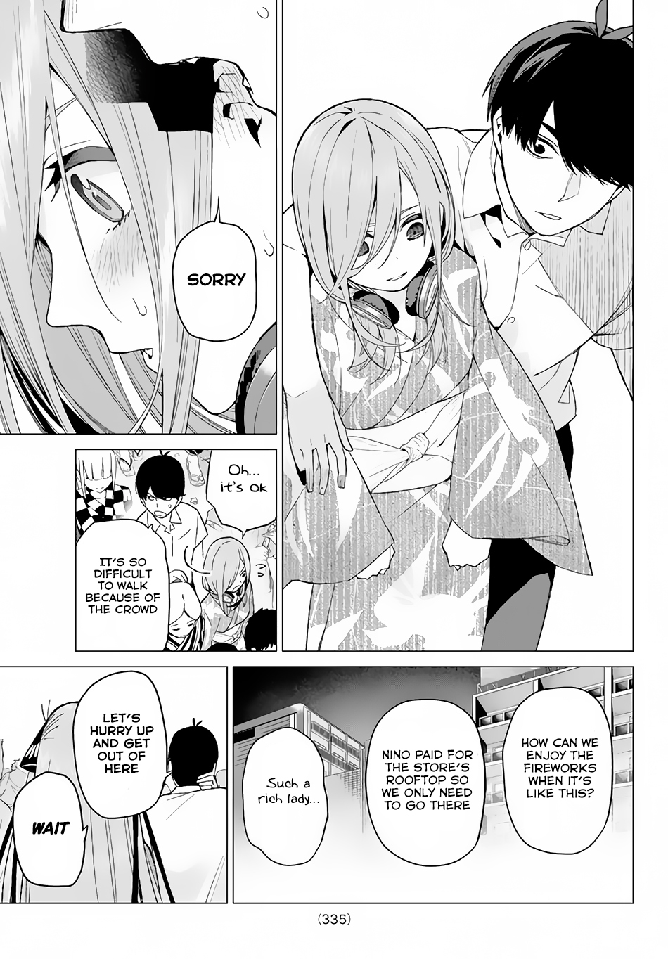Go-Toubun no Hanayome Chapter 8 page 9 - Chapter 8: Today is Holiday (2)