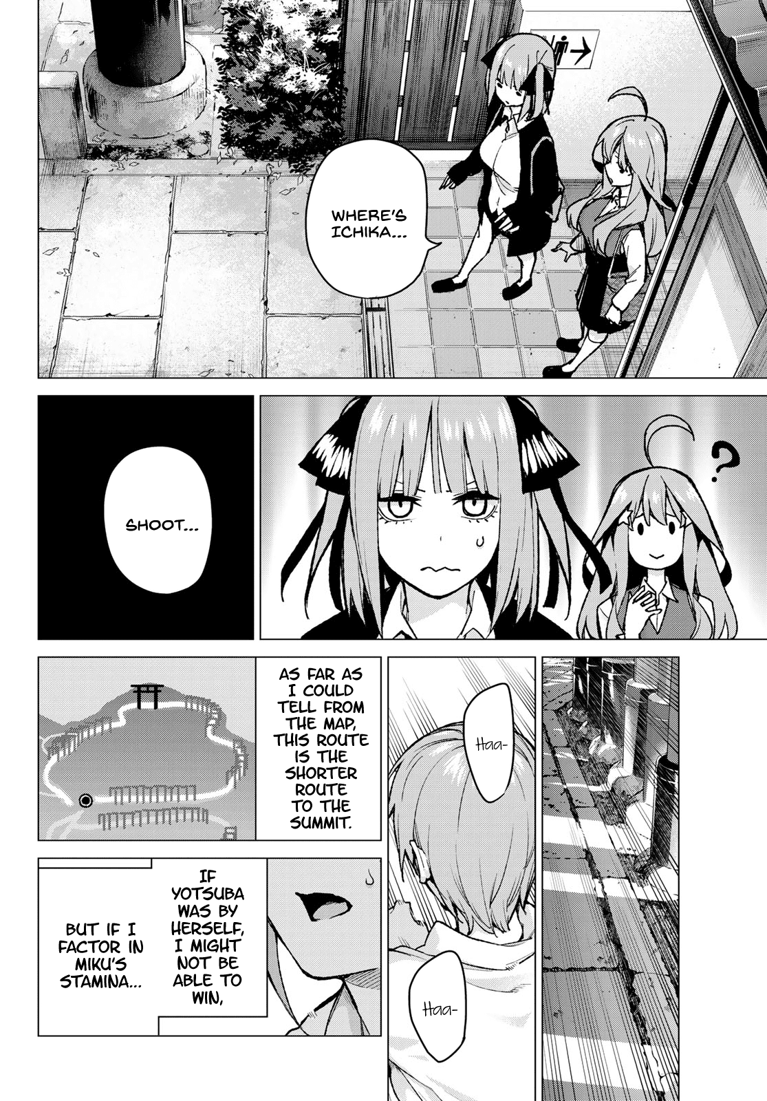 Go-Toubun no Hanayome Chapter 80 page 13 - Chapter 80: Sisters’ War - Third Battle