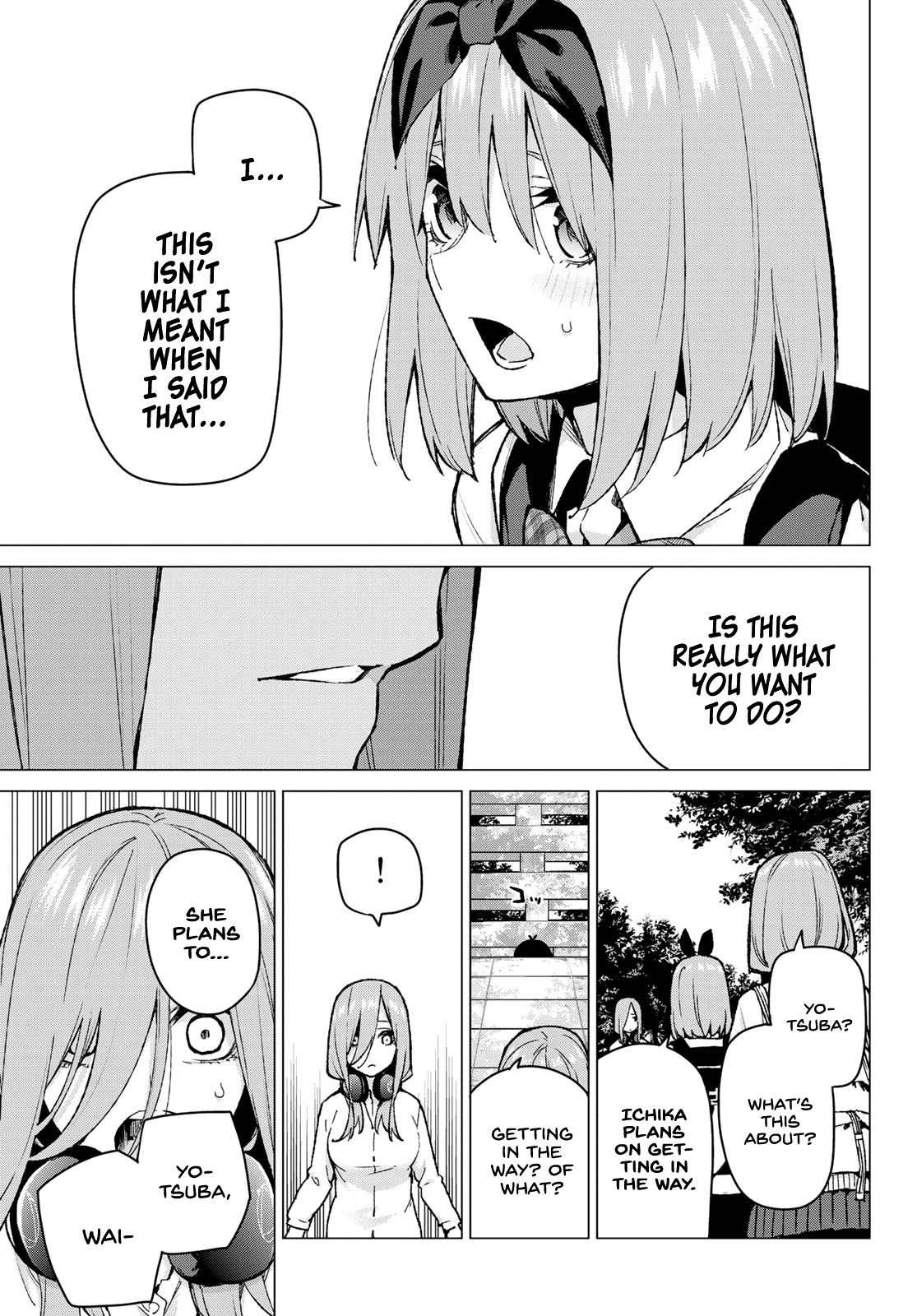 Go-Toubun no Hanayome Chapter 80 page 18 - Chapter 80: Sisters’ War - Third Battle