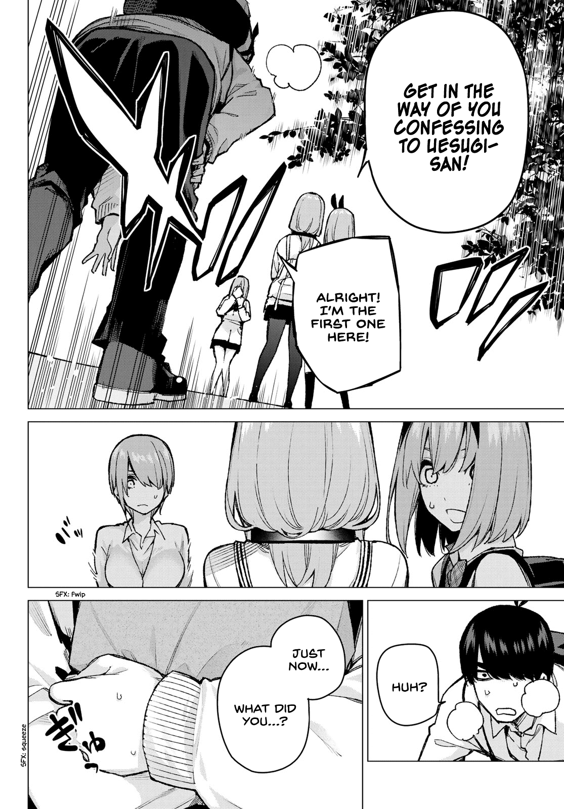 Go-Toubun no Hanayome Chapter 80 page 19 - Chapter 80: Sisters’ War - Third Battle