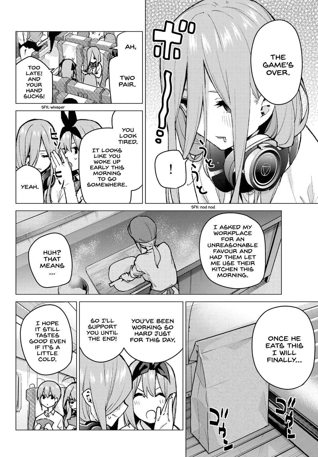 Go-Toubun no Hanayome Chapter 80 page 2 - Chapter 80: Sisters’ War - Third Battle