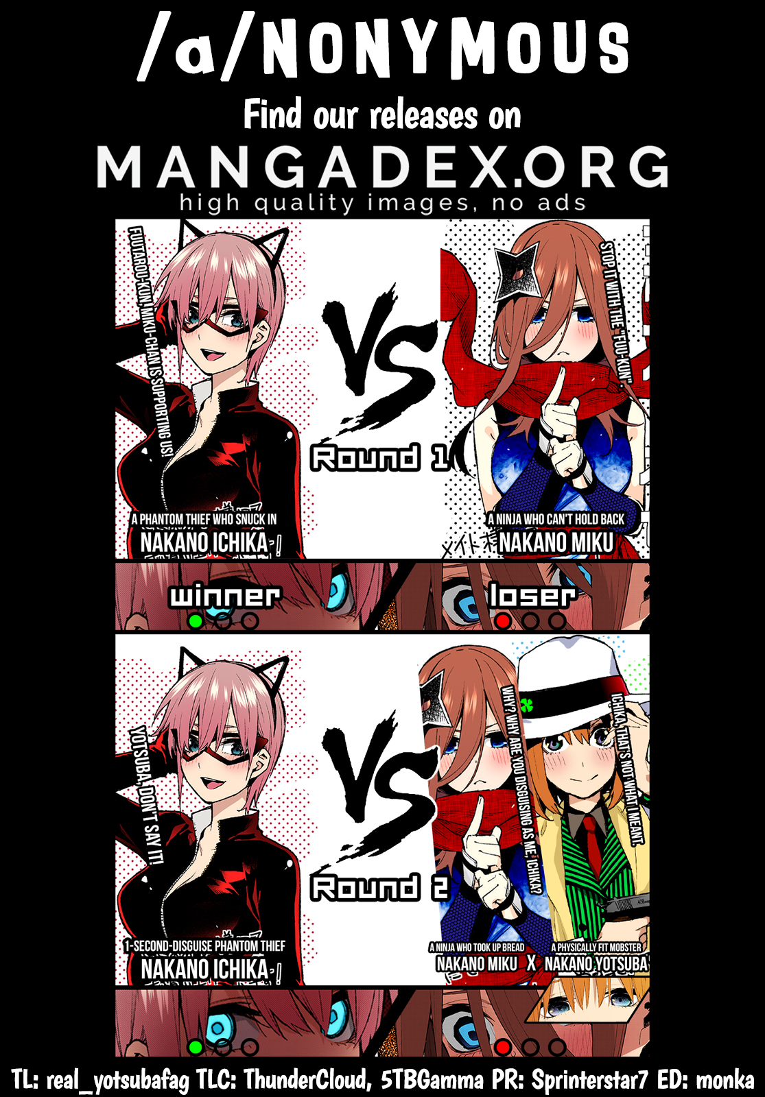 Go-Toubun no Hanayome Chapter 80 page 20 - Chapter 80: Sisters’ War - Third Battle