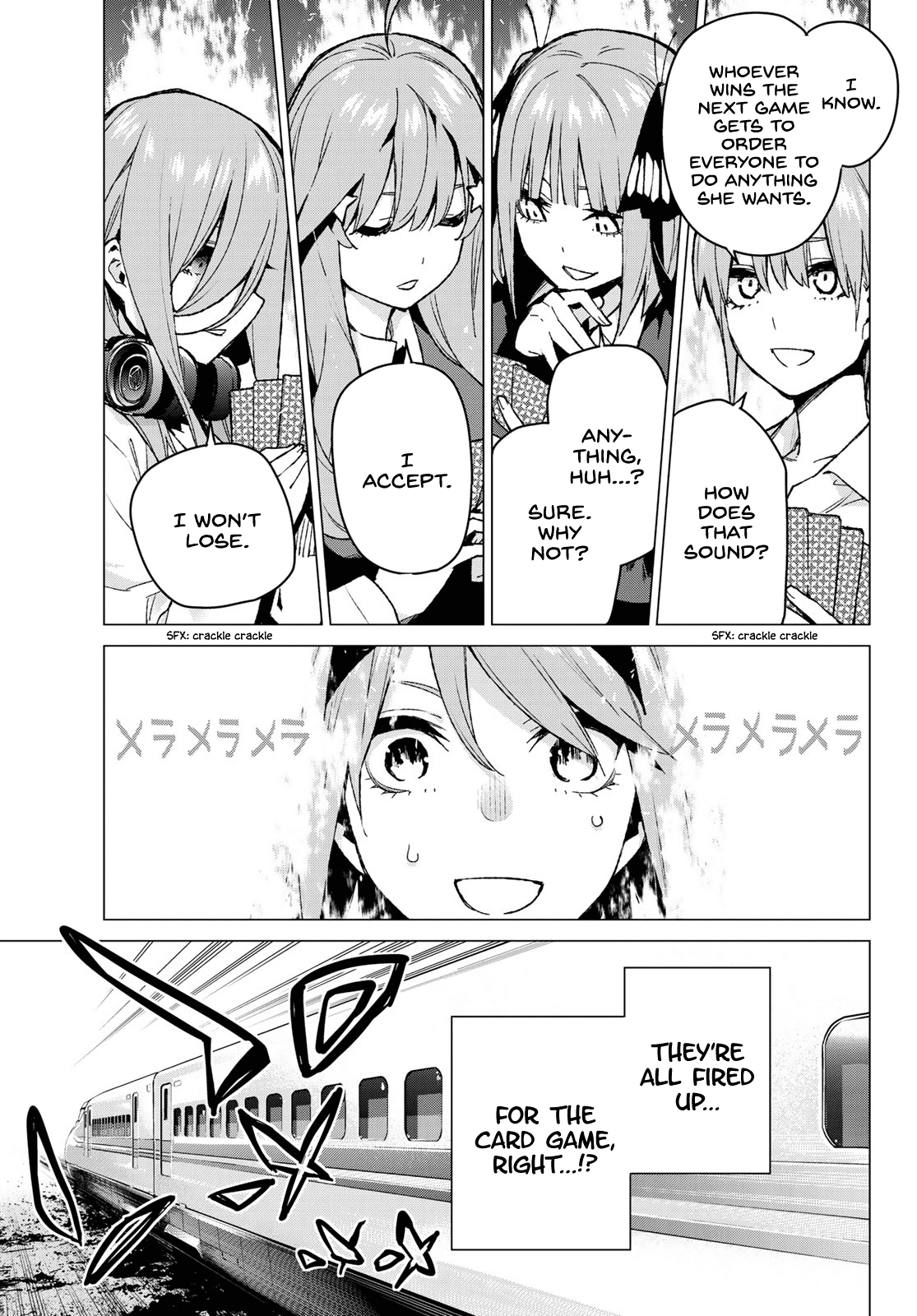 Go-Toubun no Hanayome Chapter 80 page 3 - Chapter 80: Sisters’ War - Third Battle