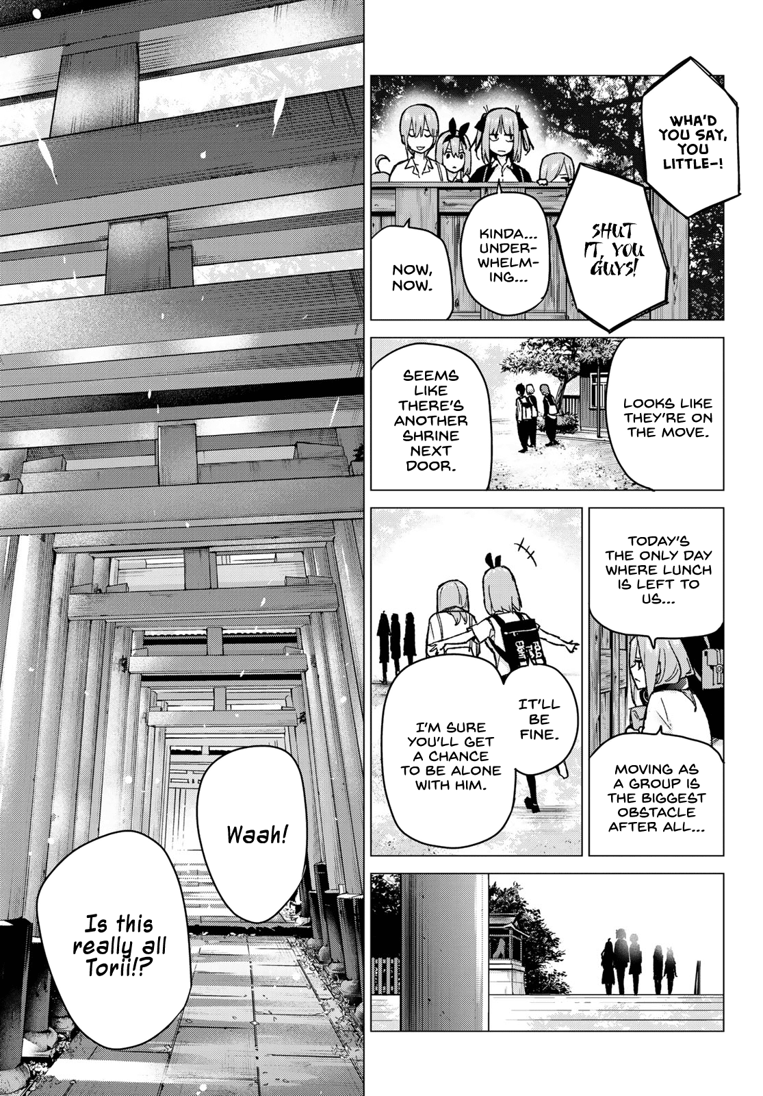 Go-Toubun no Hanayome Chapter 80 page 6 - Chapter 80: Sisters’ War - Third Battle