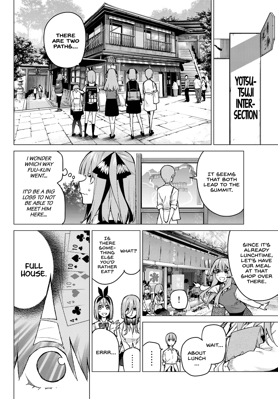 Go-Toubun no Hanayome Chapter 80 page 9 - Chapter 80: Sisters’ War - Third Battle