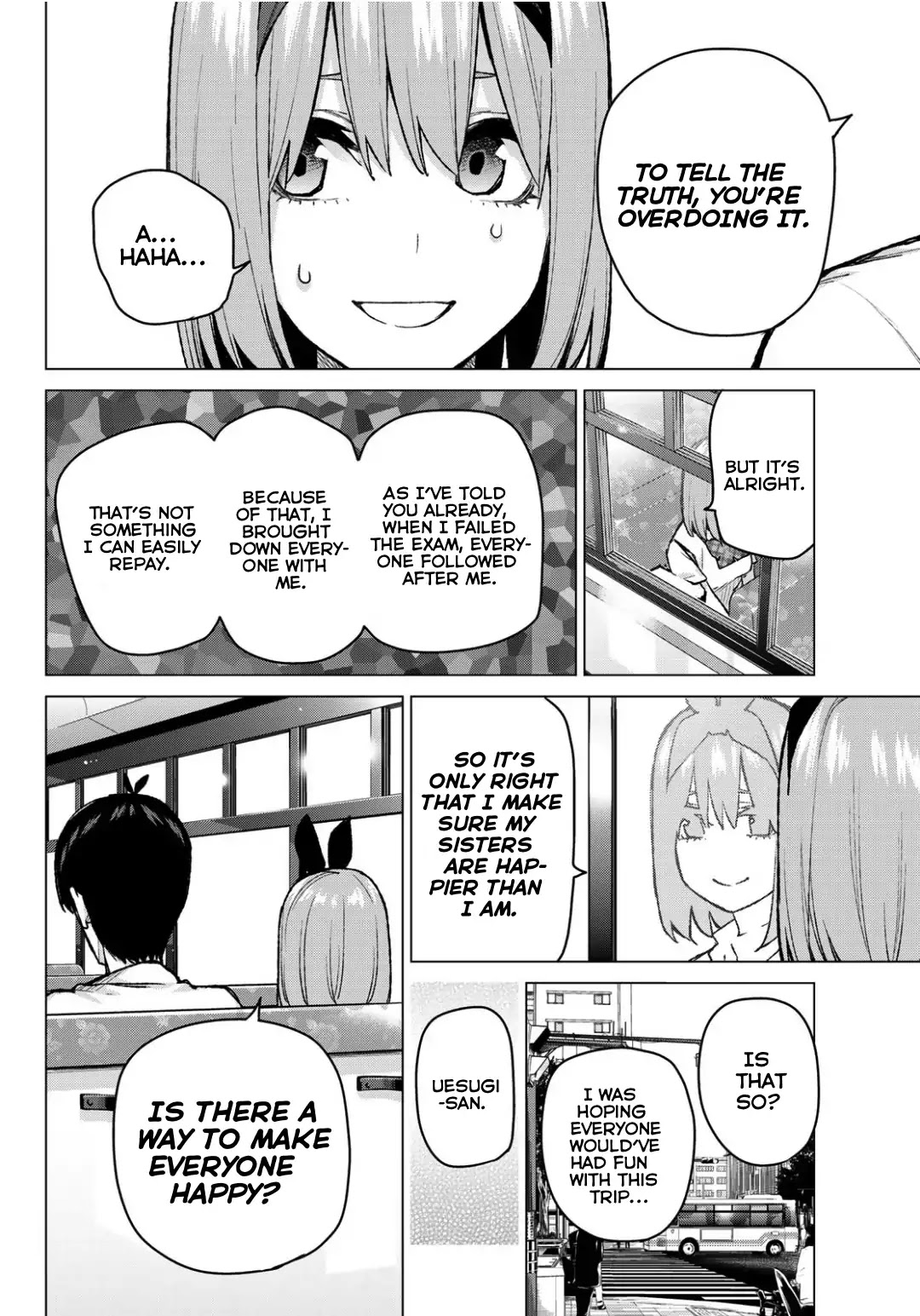 Go-Toubun no Hanayome Chapter 81 page 10 - Chapter 81: Sisters’ War - Fourth Battle