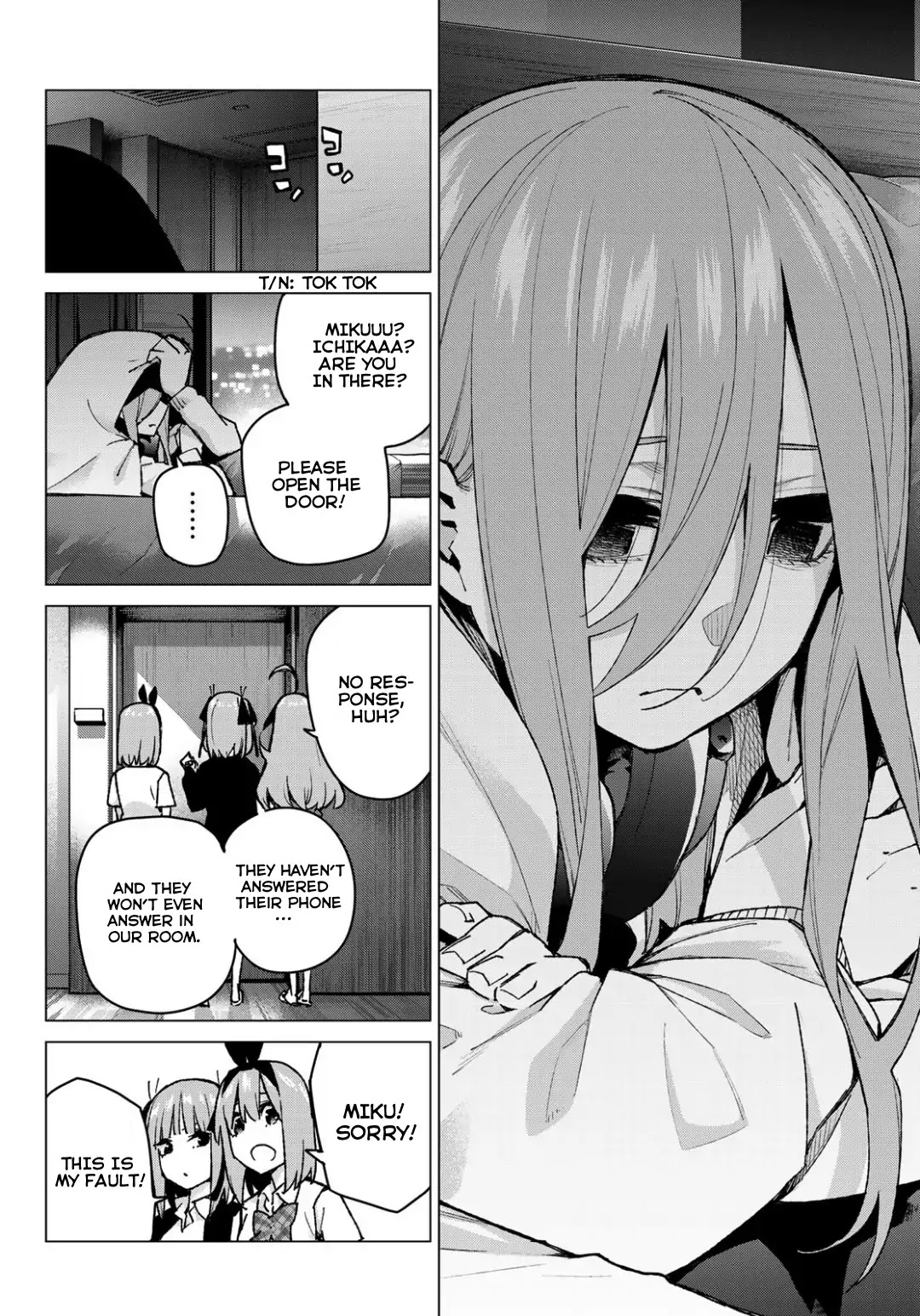 Go-Toubun no Hanayome Chapter 81 page 16 - Chapter 81: Sisters’ War - Fourth Battle