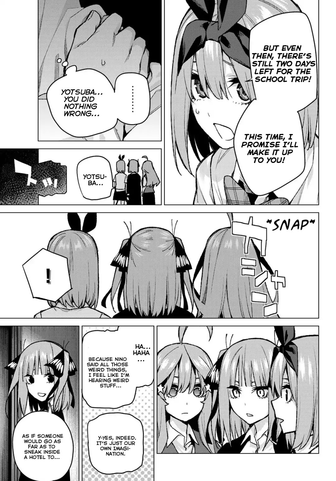 Go-Toubun no Hanayome Chapter 81 page 17 - Chapter 81: Sisters’ War - Fourth Battle