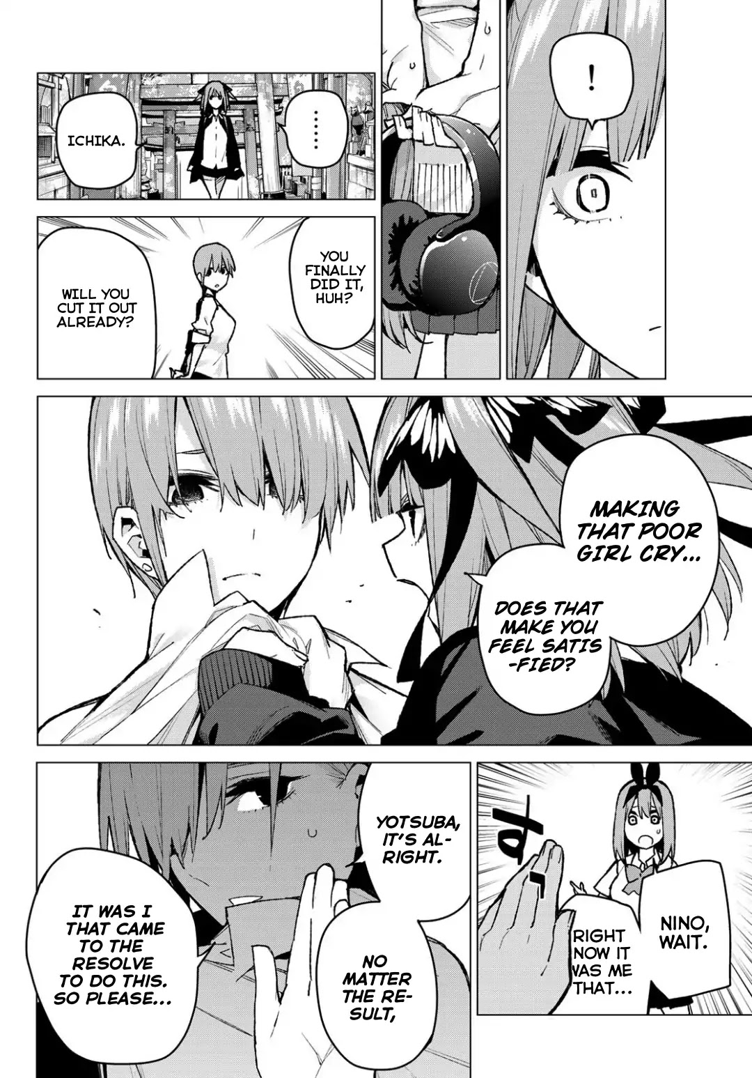 Go-Toubun no Hanayome Chapter 81 page 2 - Chapter 81: Sisters’ War - Fourth Battle