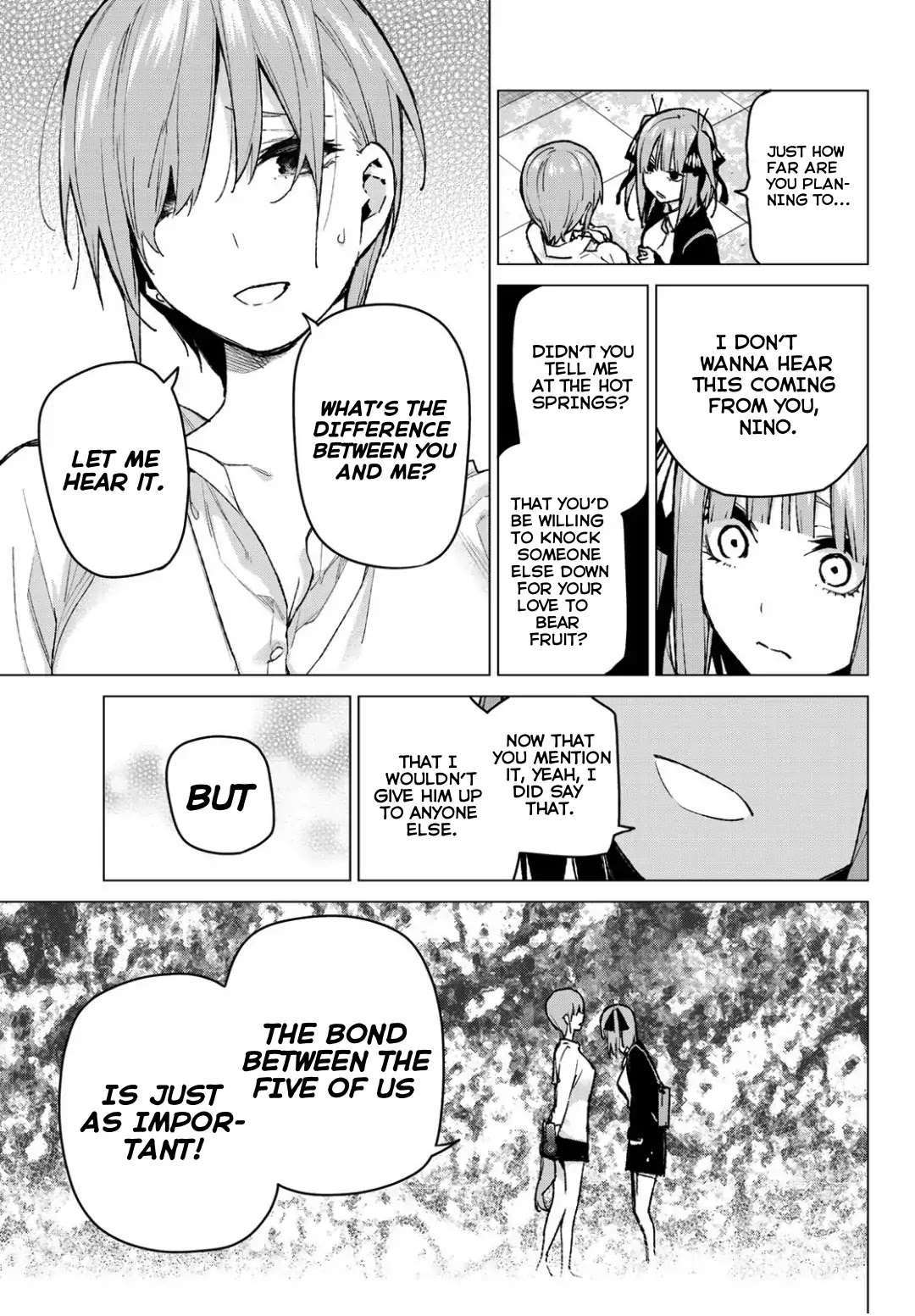 Go-Toubun no Hanayome Chapter 81 page 3 - Chapter 81: Sisters’ War - Fourth Battle
