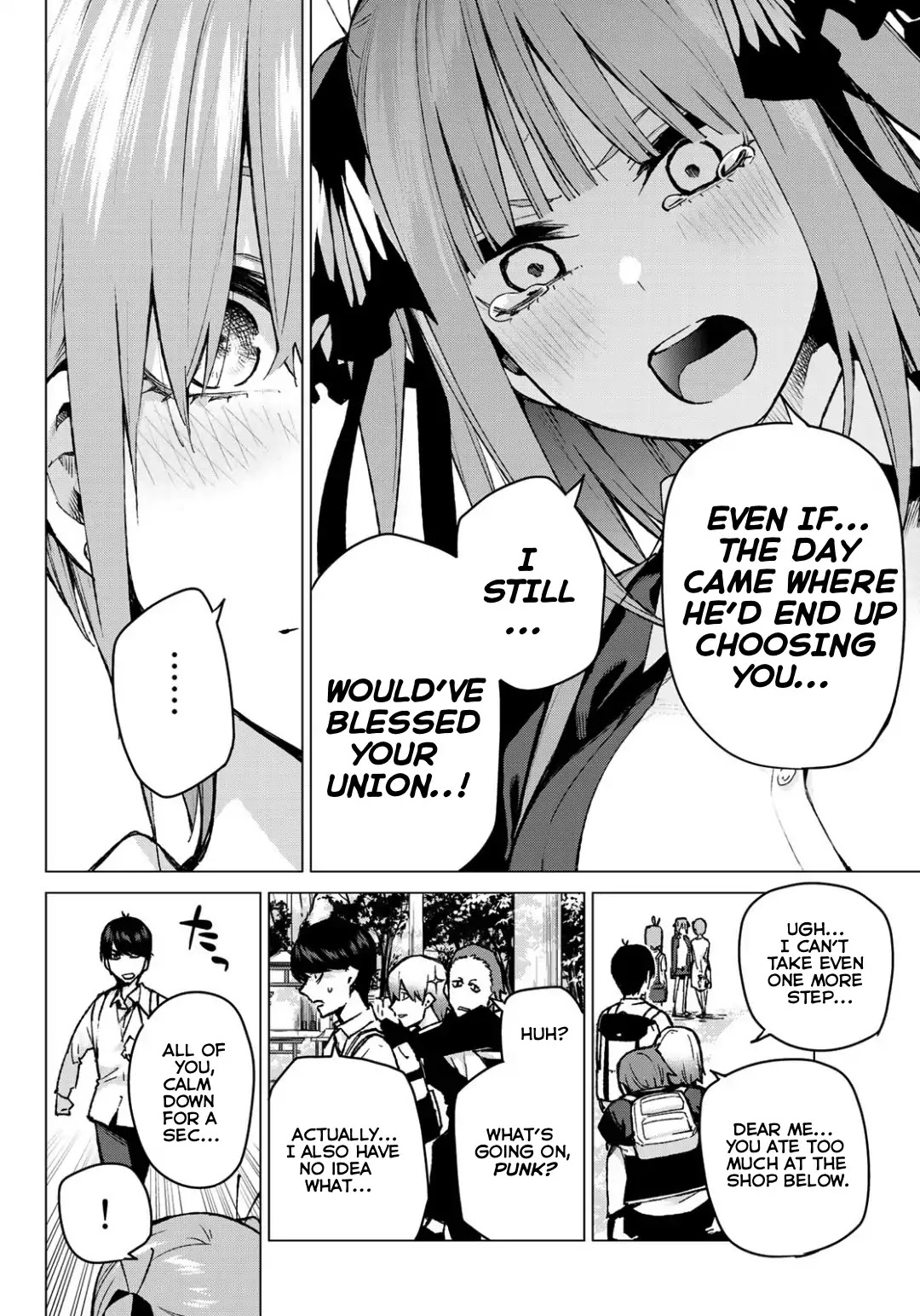 Go-Toubun no Hanayome Chapter 81 page 4 - Chapter 81: Sisters’ War - Fourth Battle