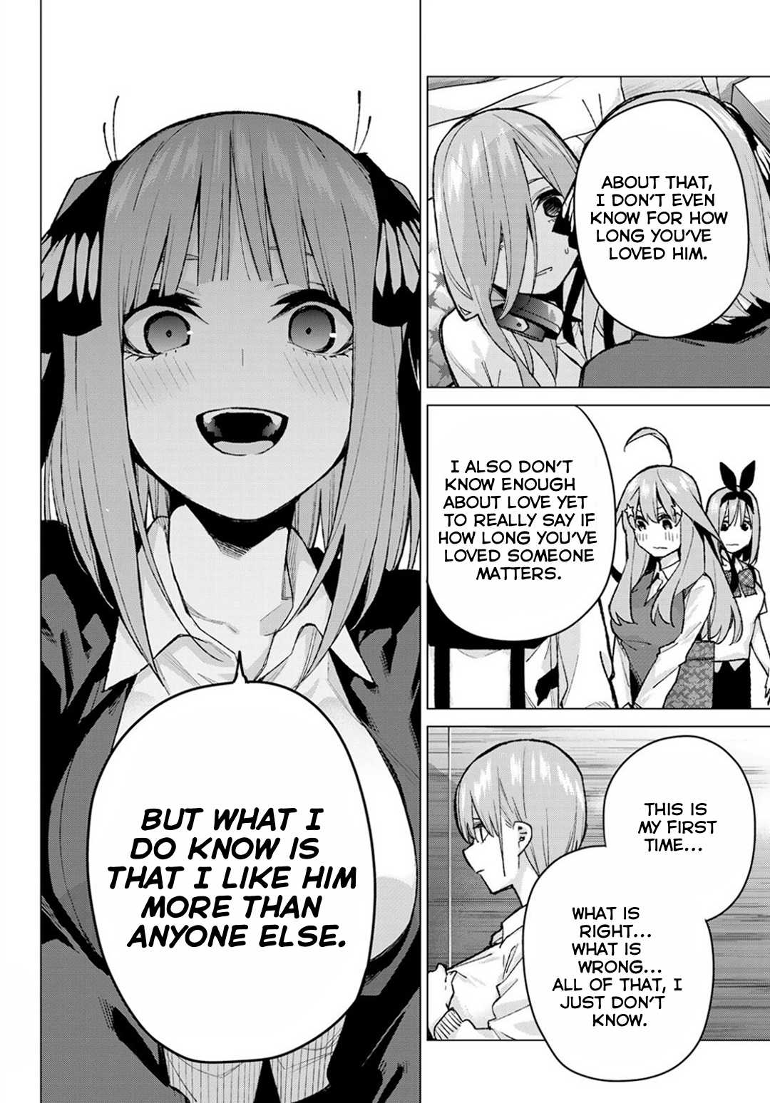 Go-Toubun no Hanayome Chapter 82 page 10 - Chapter 82: - Sisters’ War - Fifth Battle