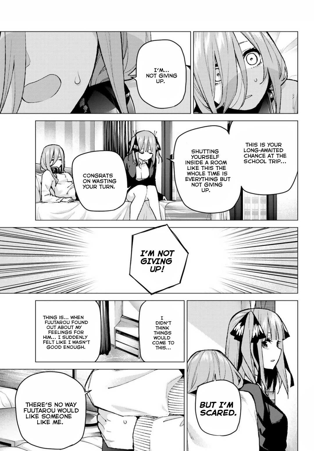 Go-Toubun no Hanayome Chapter 82 page 11 - Chapter 82: - Sisters’ War - Fifth Battle