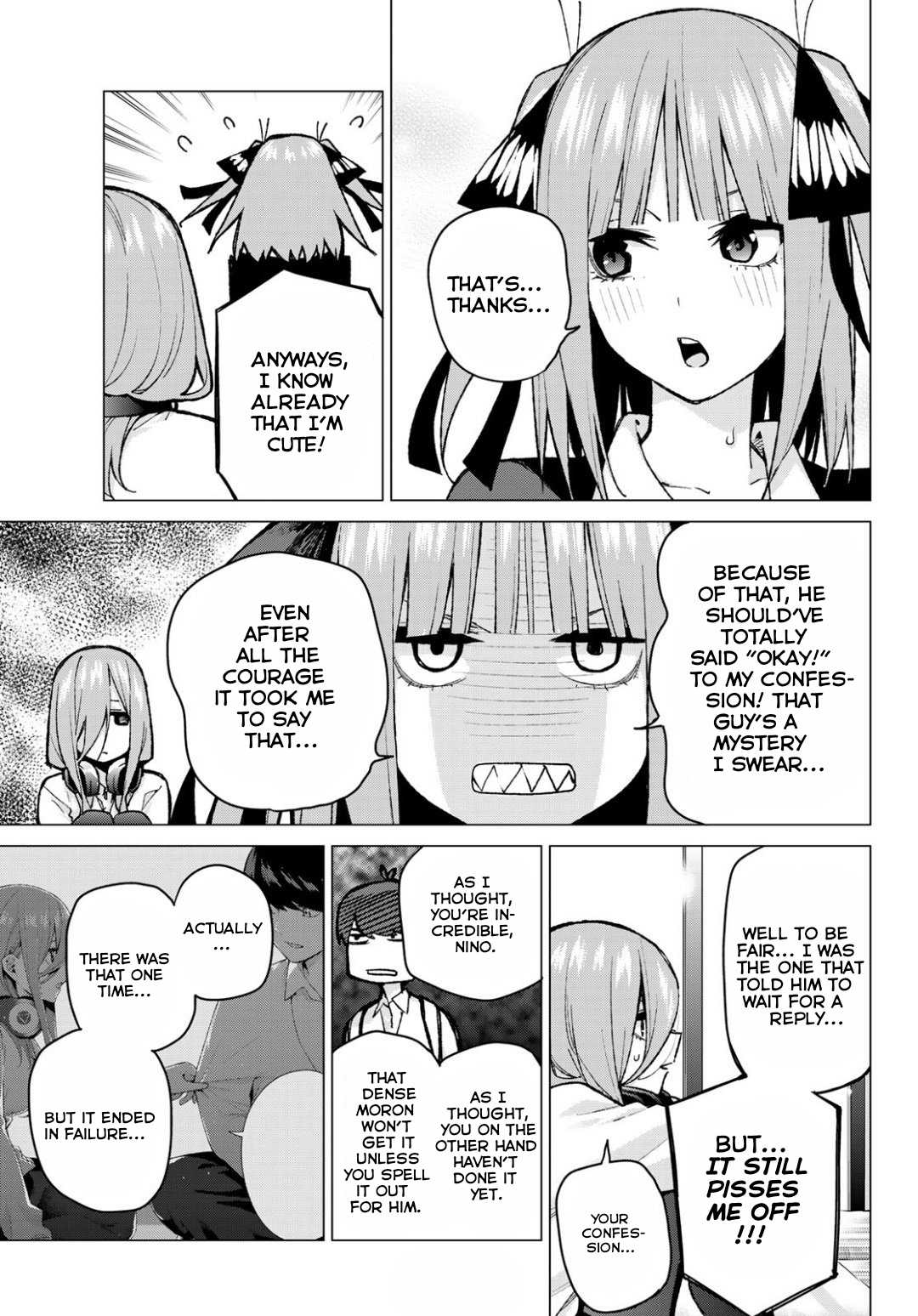 Go-Toubun no Hanayome Chapter 82 page 13 - Chapter 82: - Sisters’ War - Fifth Battle