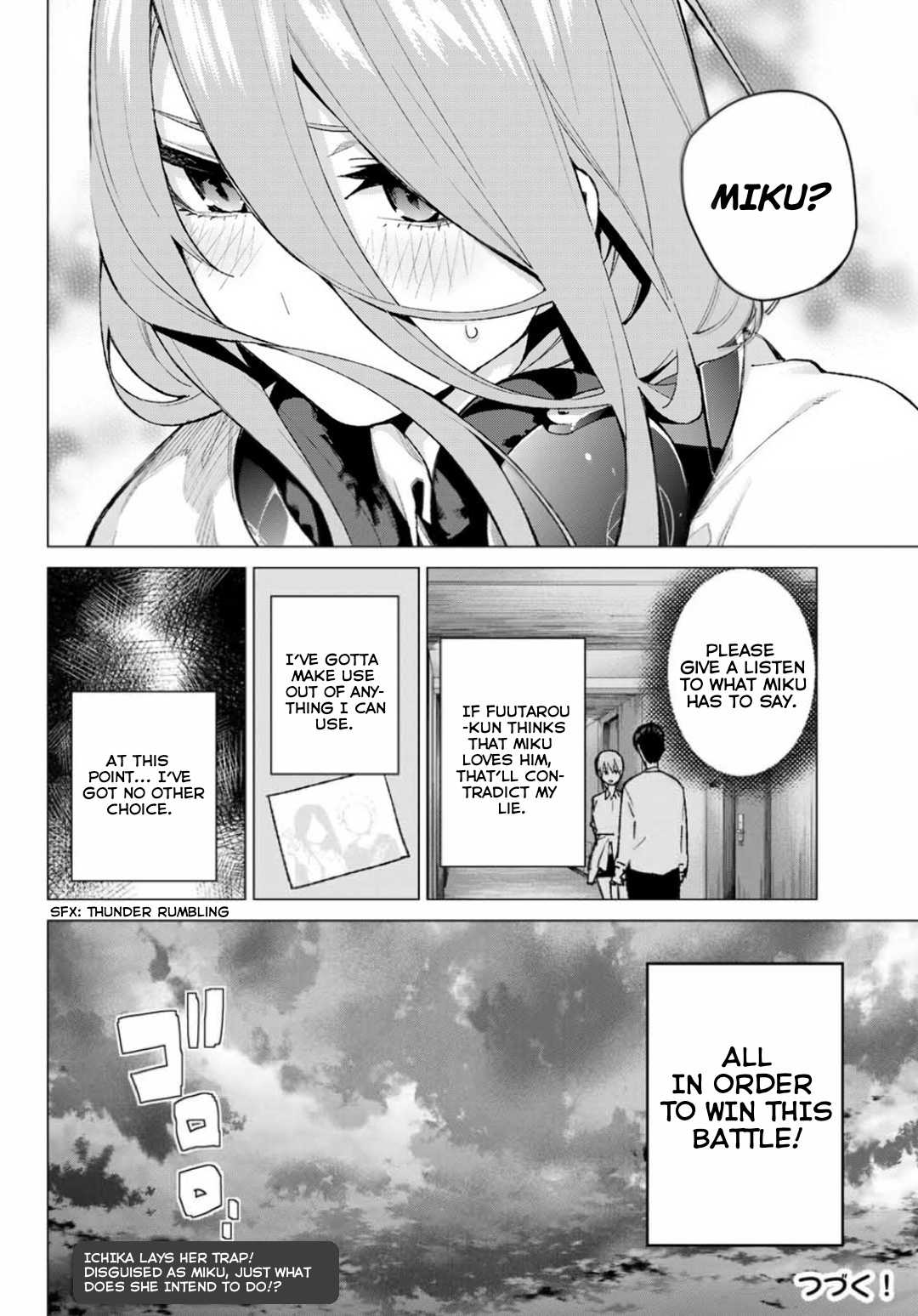 Go-Toubun no Hanayome Chapter 82 page 19 - Chapter 82: - Sisters’ War - Fifth Battle