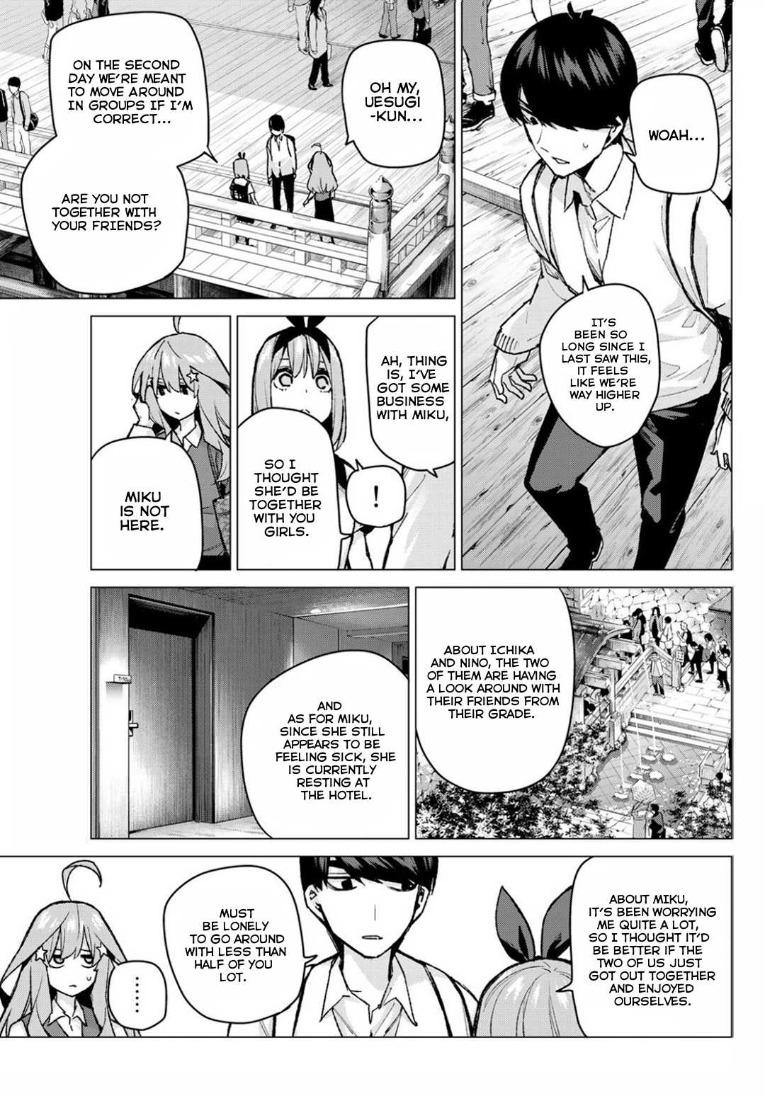 Go-Toubun no Hanayome Chapter 82 page 3 - Chapter 82: - Sisters’ War - Fifth Battle