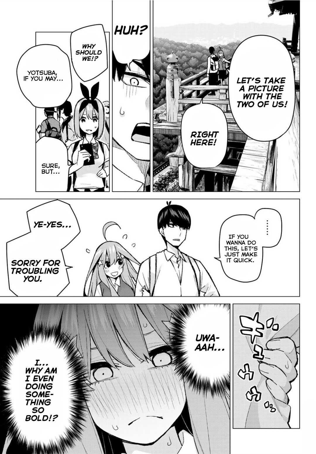 Go-Toubun no Hanayome Chapter 82 page 5 - Chapter 82: - Sisters’ War - Fifth Battle