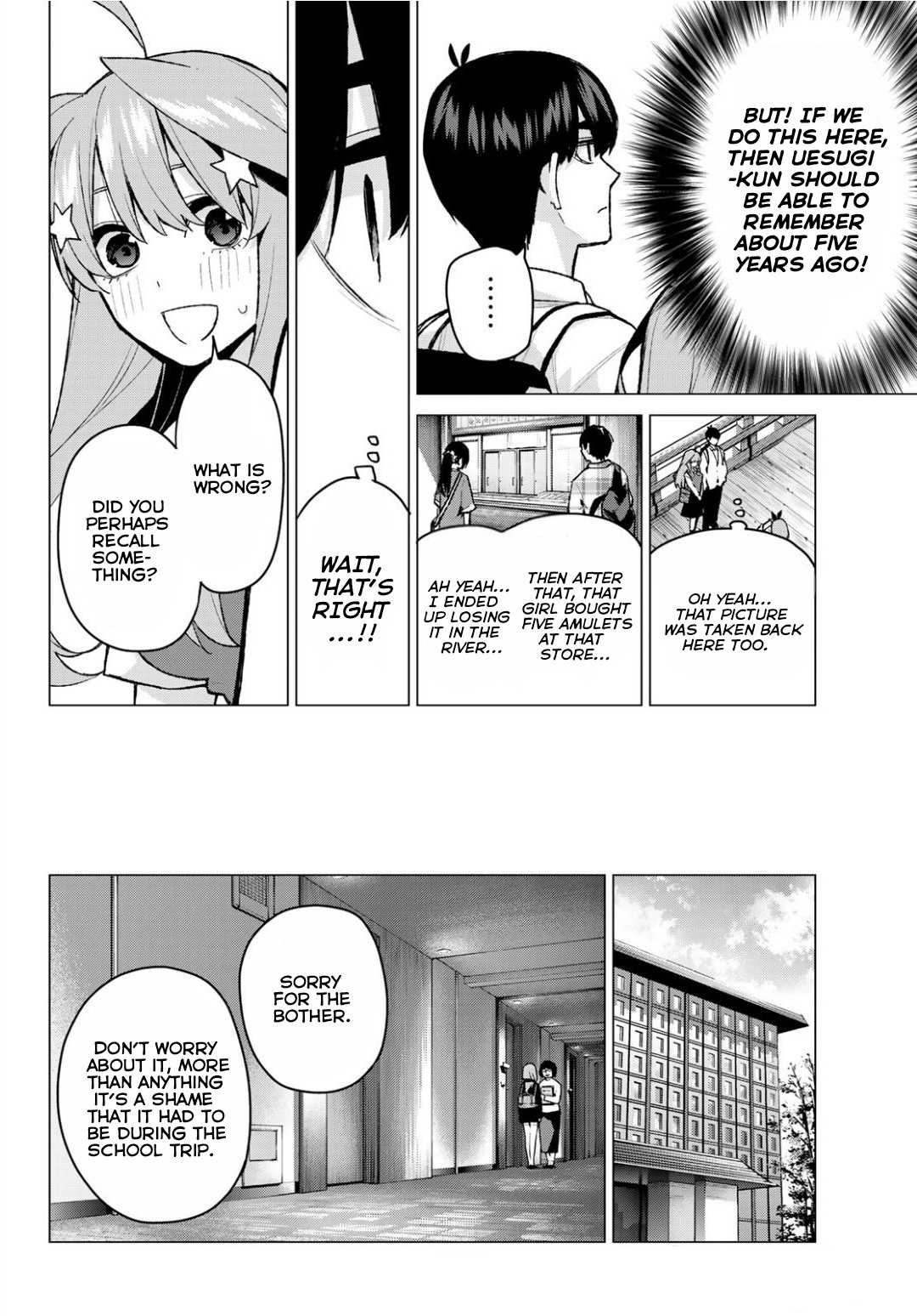 Go-Toubun no Hanayome Chapter 82 page 6 - Chapter 82: - Sisters’ War - Fifth Battle
