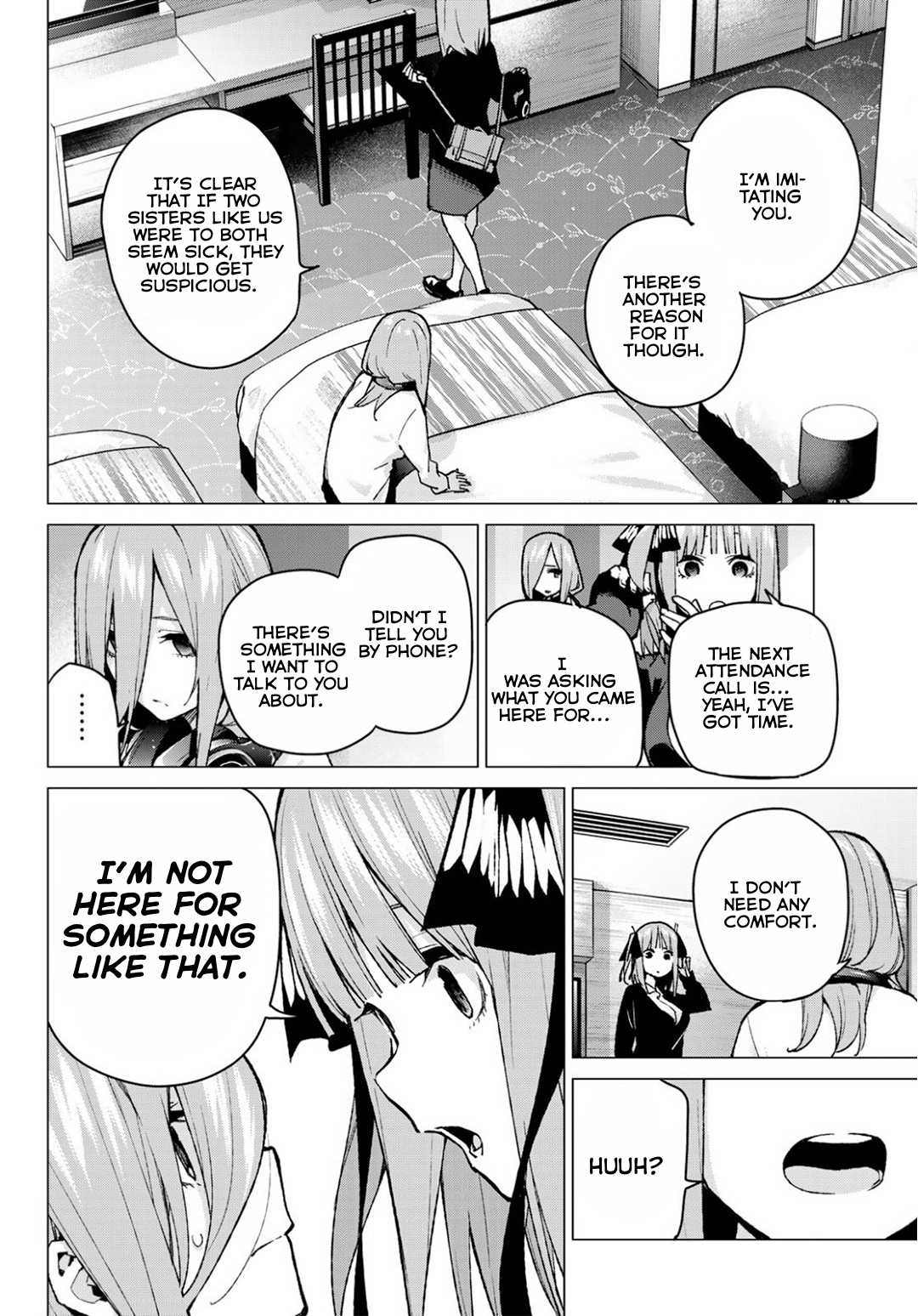 Go-Toubun no Hanayome Chapter 82 page 8 - Chapter 82: - Sisters’ War - Fifth Battle