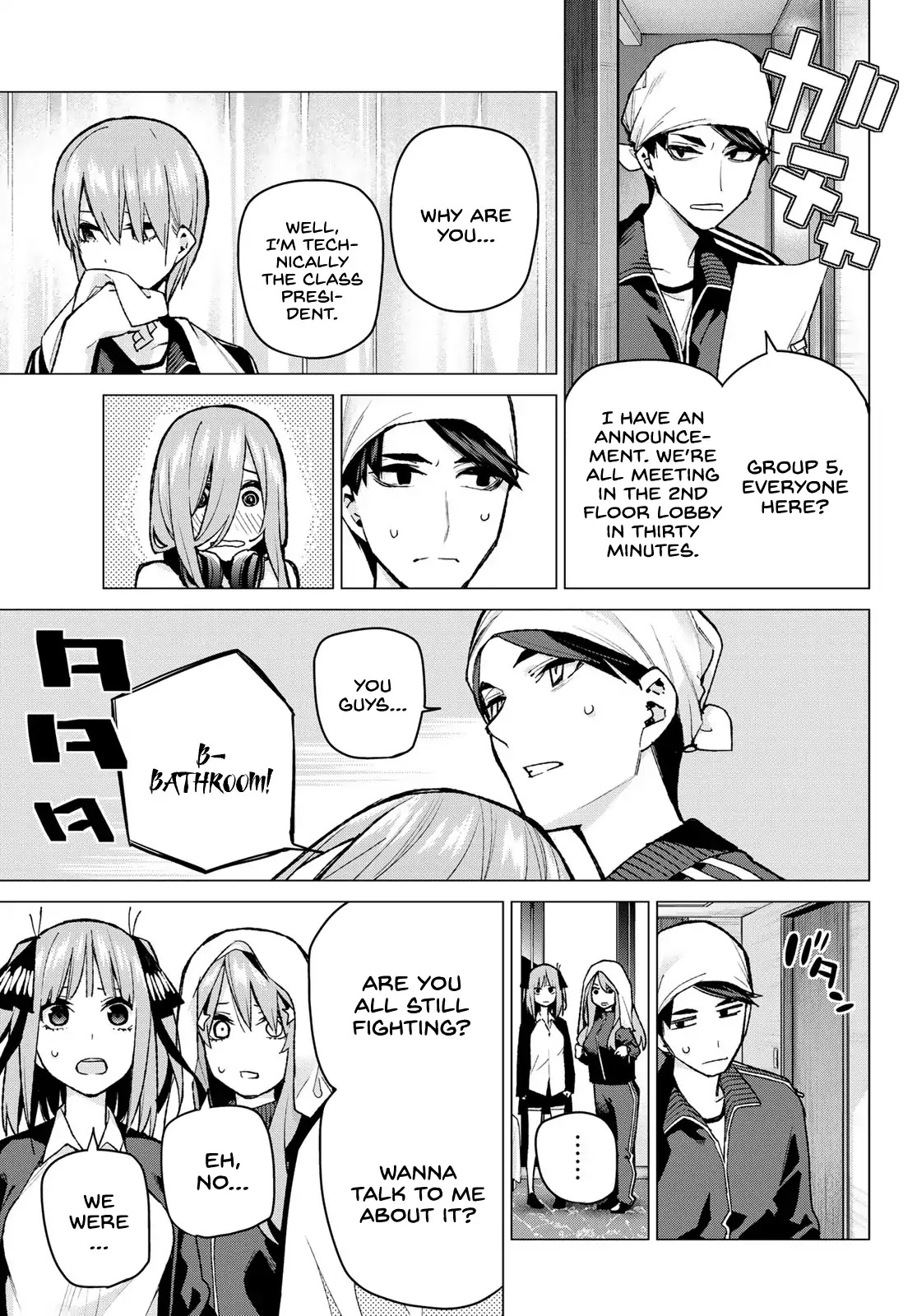 Go-Toubun no Hanayome Chapter 83 page 11 - Chapter 83: Sister's War - Sixth battle