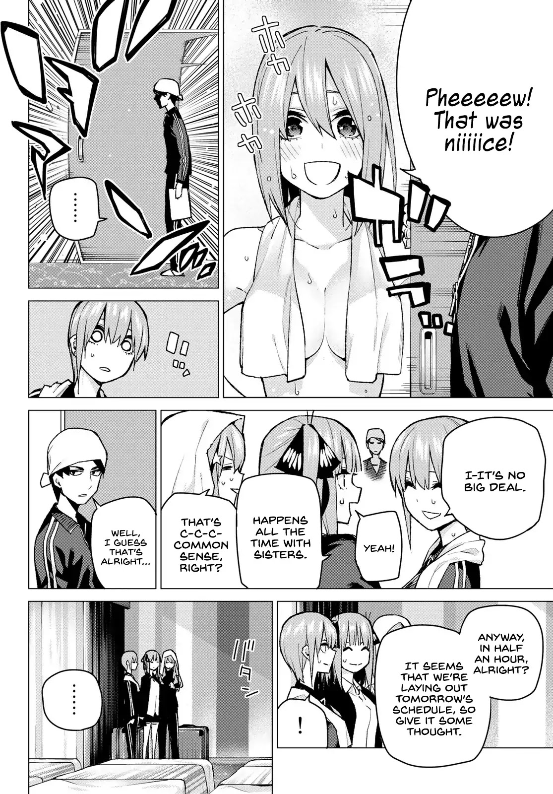 Go-Toubun no Hanayome Chapter 83 page 12 - Chapter 83: Sister's War - Sixth battle
