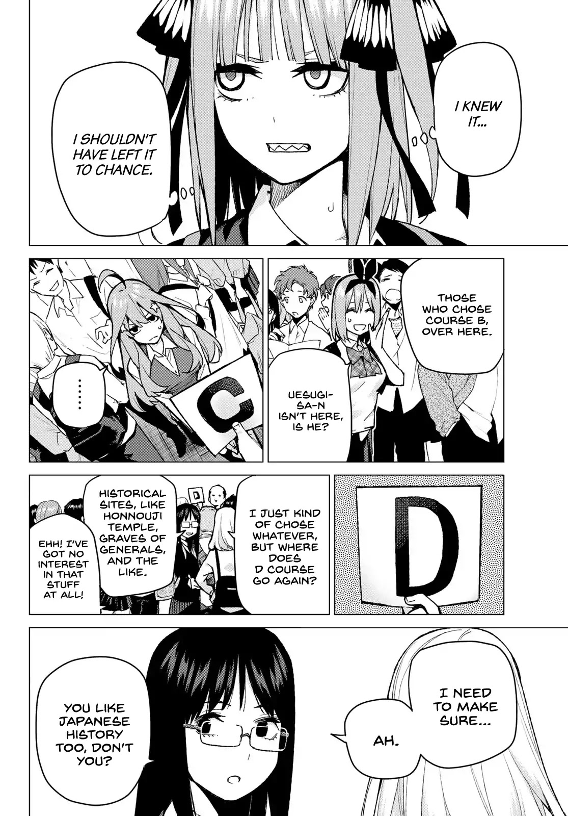 Go-Toubun no Hanayome Chapter 83 page 18 - Chapter 83: Sister's War - Sixth battle