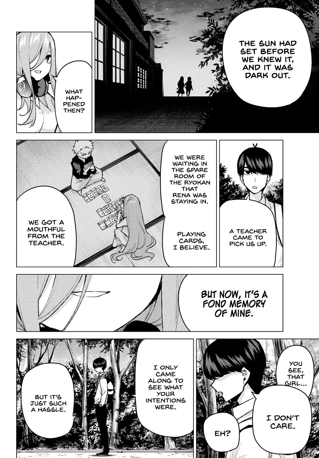 Go-Toubun no Hanayome Chapter 83 page 2 - Chapter 83: Sister's War - Sixth battle