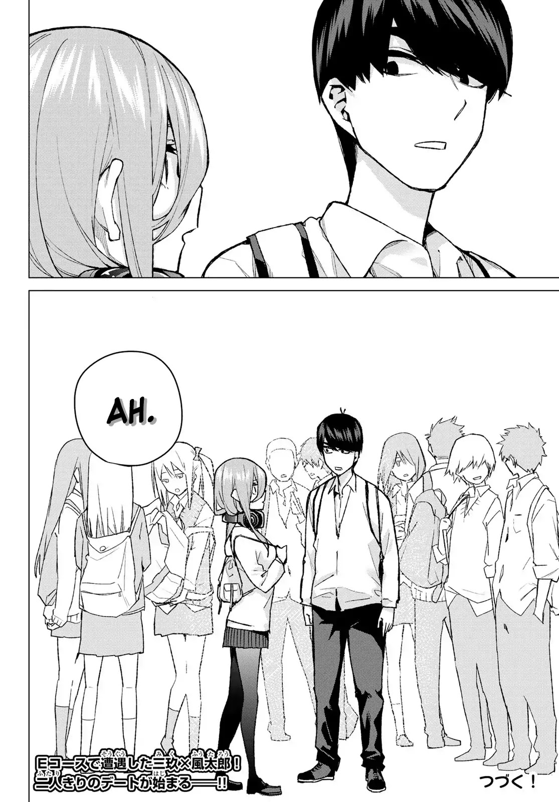 Go-Toubun no Hanayome Chapter 83 page 20 - Chapter 83: Sister's War - Sixth battle