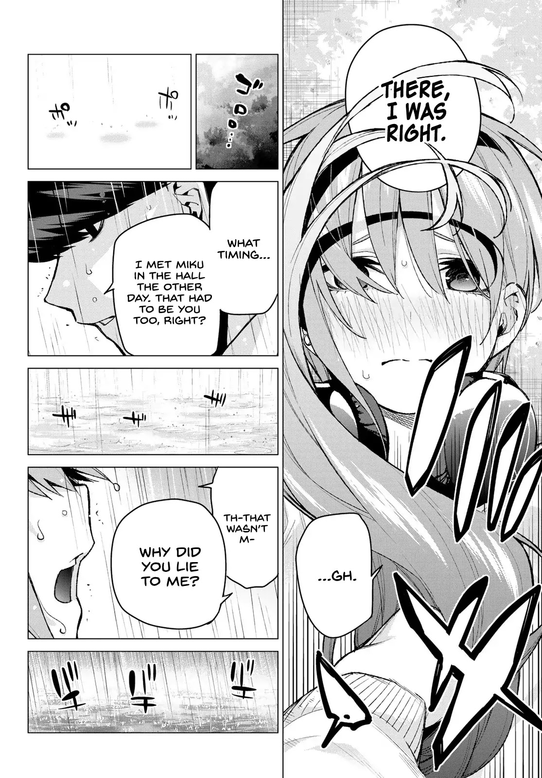 Go-Toubun no Hanayome Chapter 83 page 4 - Chapter 83: Sister's War - Sixth battle