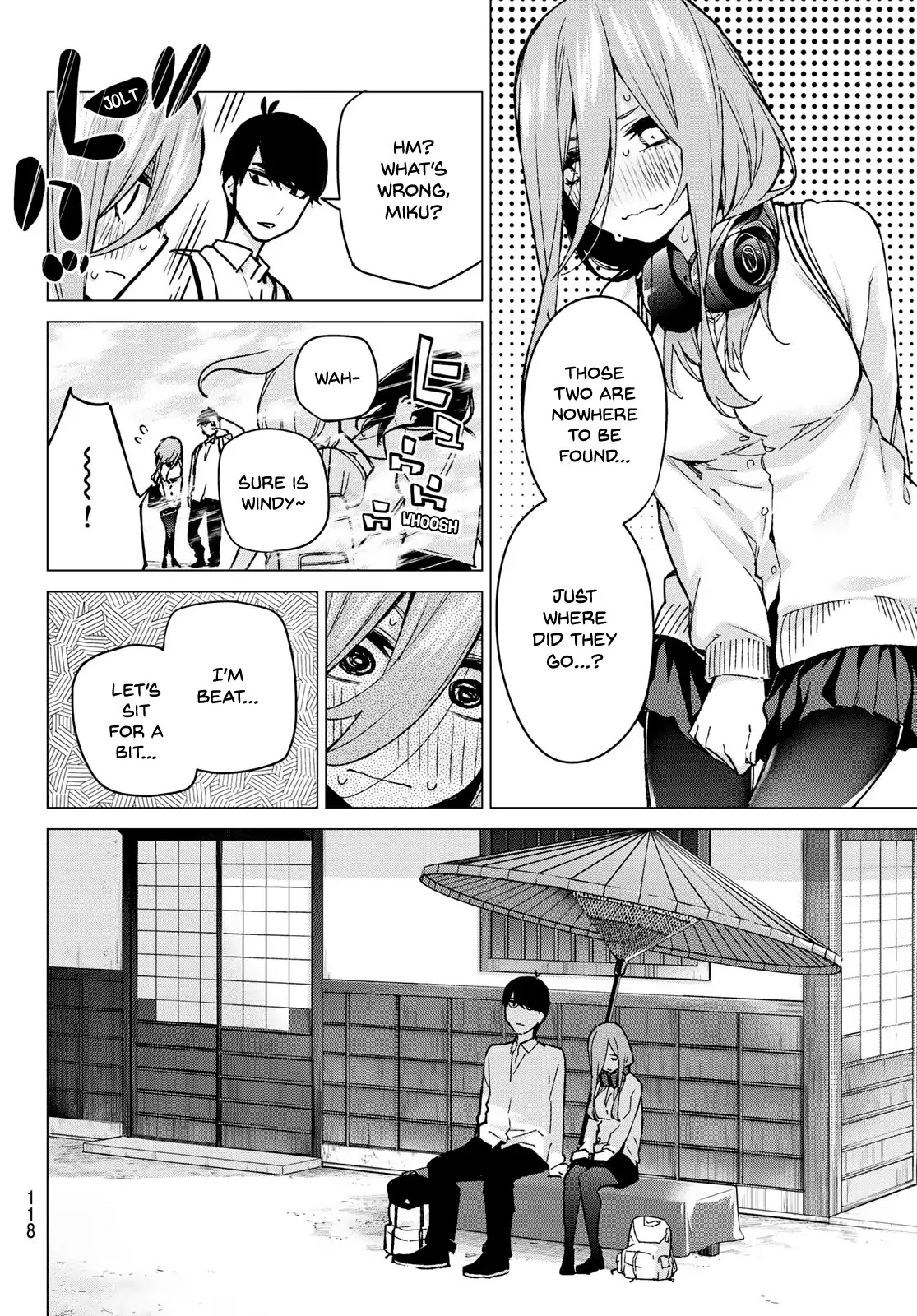Go-Toubun no Hanayome Chapter 84 page 12 - Chapter 84: Sisters' War - Seventh Battle