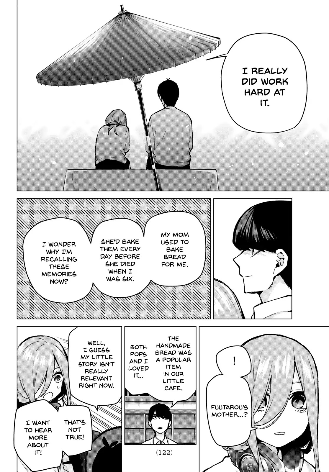 Go-Toubun no Hanayome Chapter 84 page 16 - Chapter 84: Sisters' War - Seventh Battle