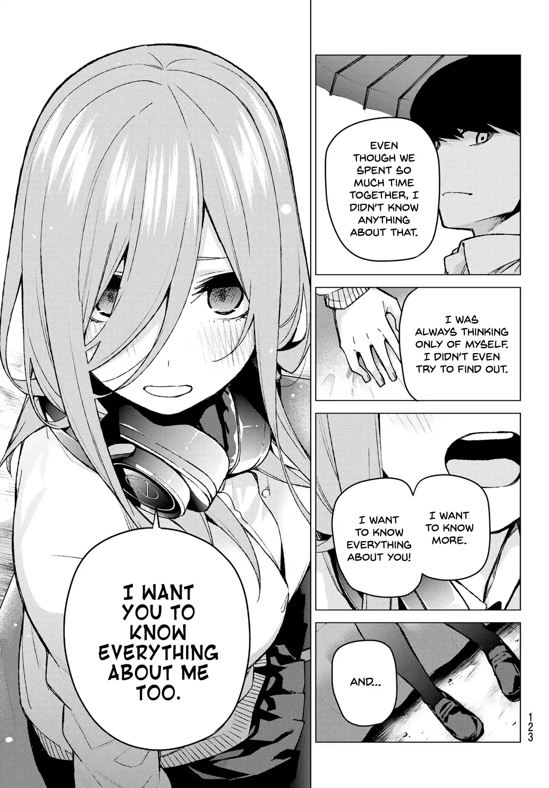 Go-Toubun no Hanayome Chapter 84 page 17 - Chapter 84: Sisters' War - Seventh Battle