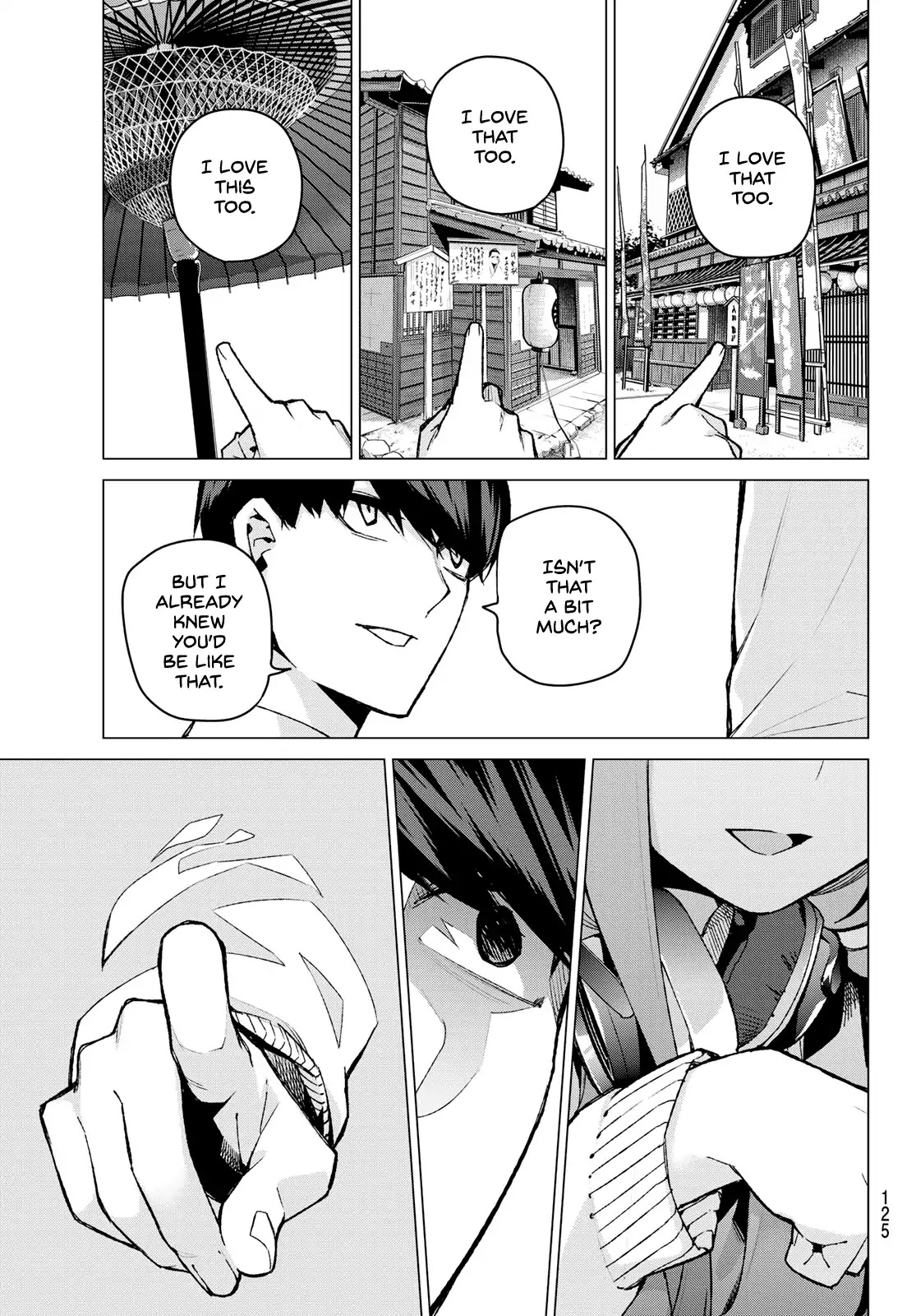 Go-Toubun no Hanayome Chapter 84 page 19 - Chapter 84: Sisters' War - Seventh Battle