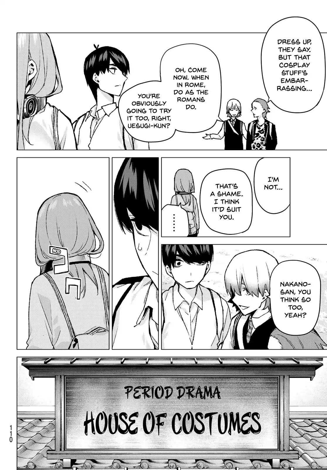 Go-Toubun no Hanayome Chapter 84 page 4 - Chapter 84: Sisters' War - Seventh Battle