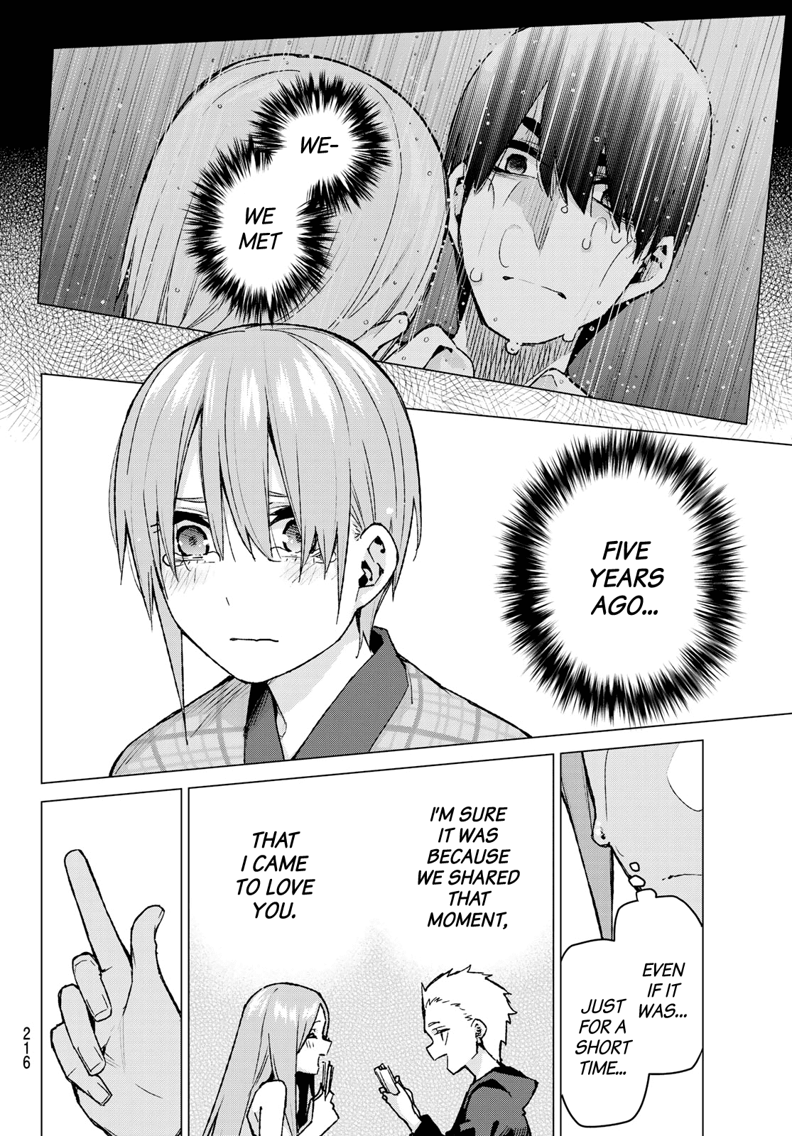 Go-Toubun no Hanayome Chapter 85 page 15 - Chapter 85: Sisters’ War - Seventh Battle (Back Side)