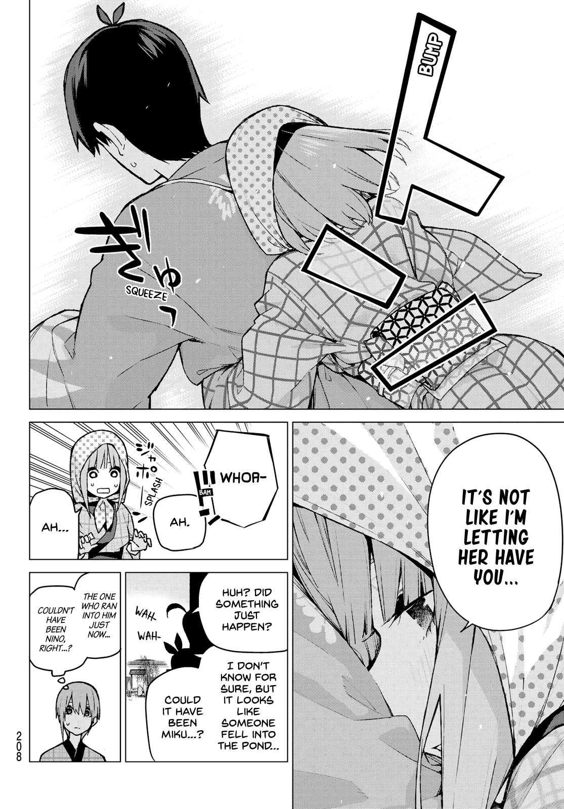 Go-Toubun no Hanayome Chapter 85 page 8 - Chapter 85: Sisters’ War - Seventh Battle (Back Side)