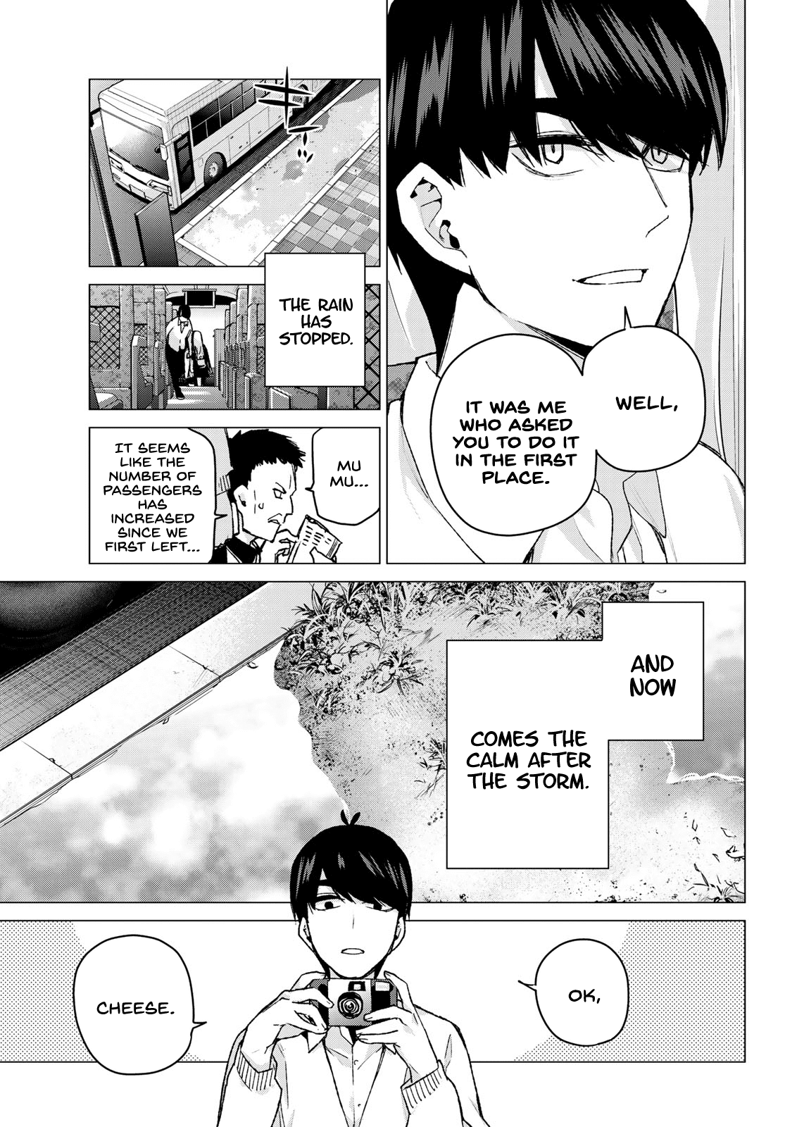 Go-Toubun no Hanayome Chapter 86 page 12 - Chapter 86: Sisters’ War - Exhibition Match