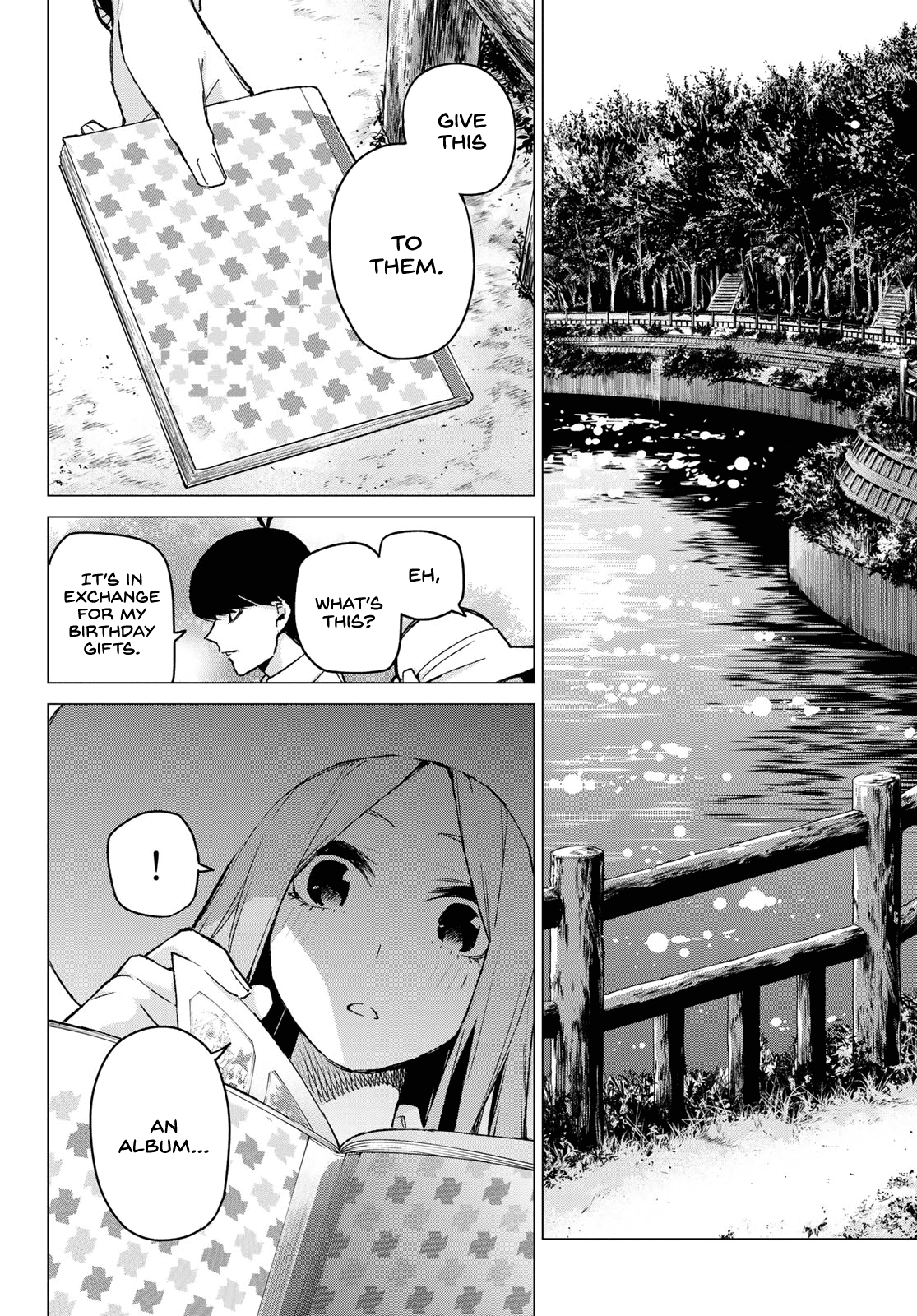 Go-Toubun no Hanayome Chapter 86 page 14 - Chapter 86: Sisters’ War - Exhibition Match