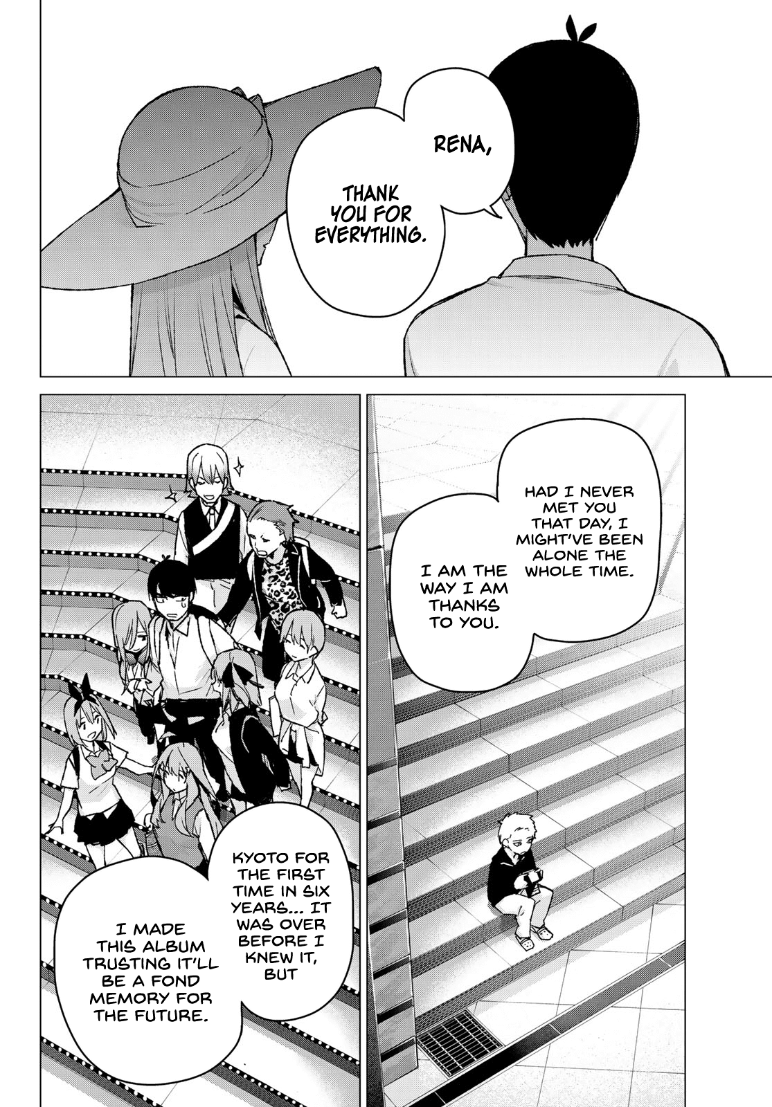 Go-Toubun no Hanayome Chapter 86 page 16 - Chapter 86: Sisters’ War - Exhibition Match